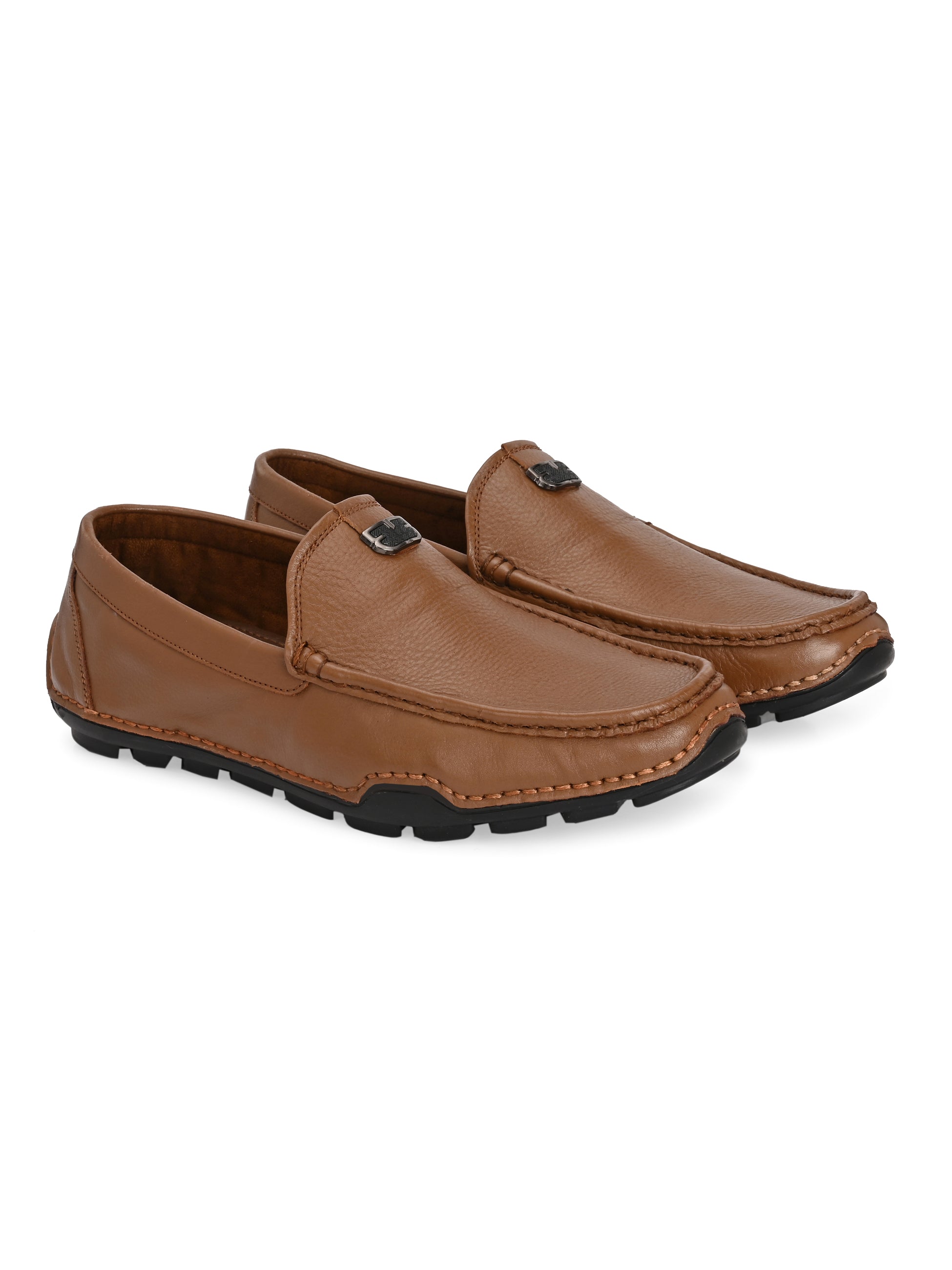 Egoss Casual Leather Loafers For Men