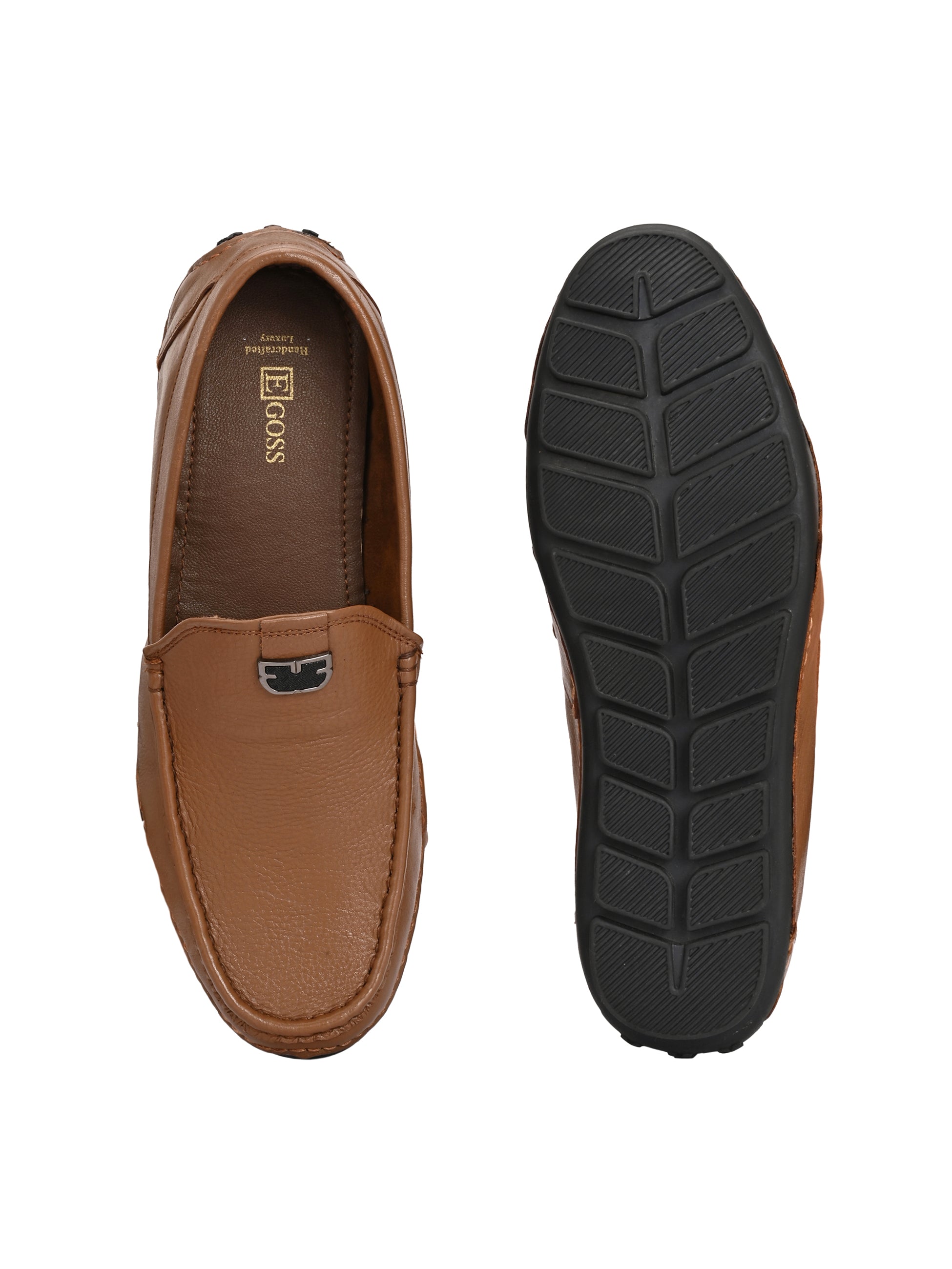 Egoss Casual Leather Loafers For Men