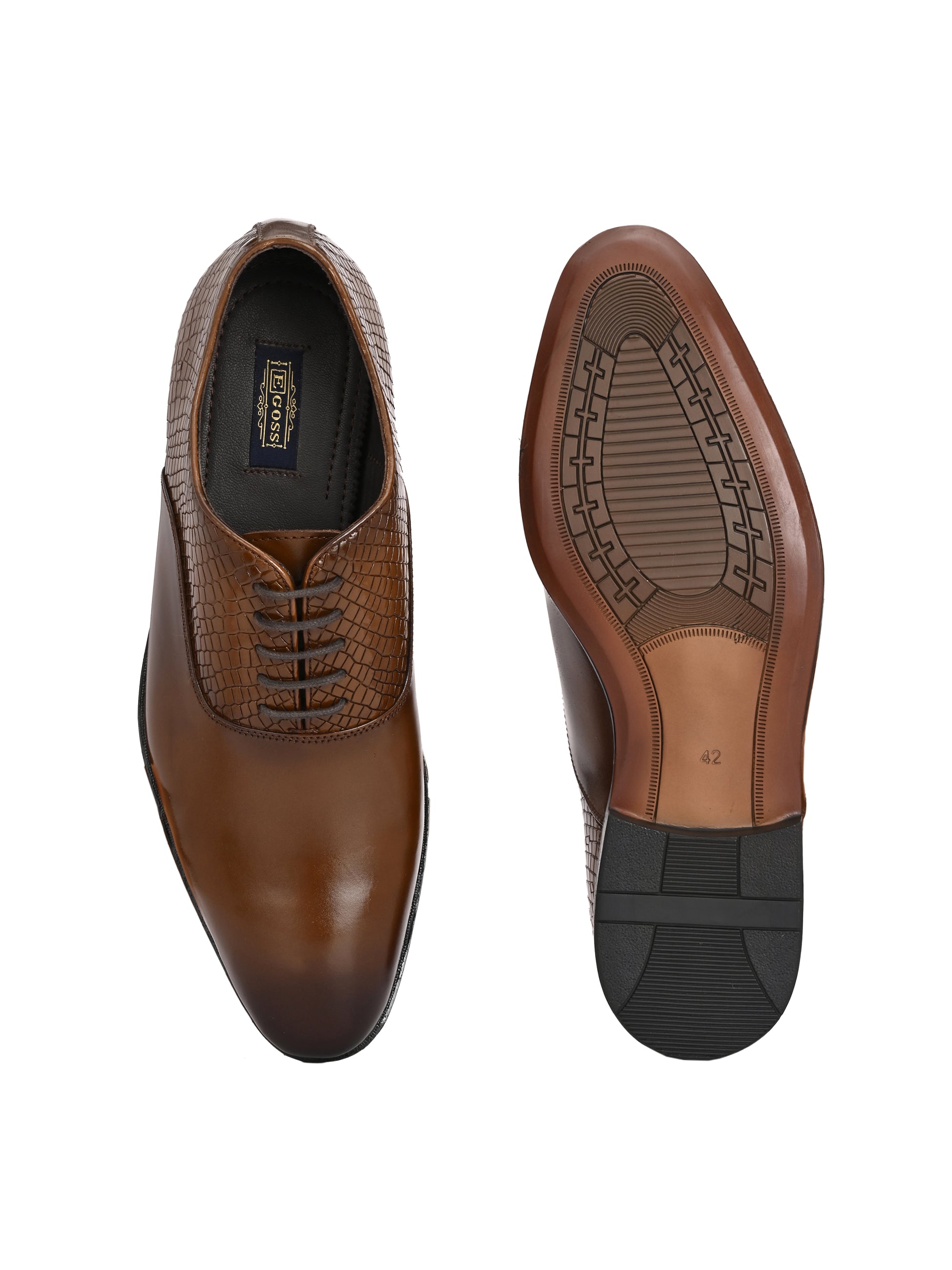 Egoss Formal Lace-Up Shoes For Men