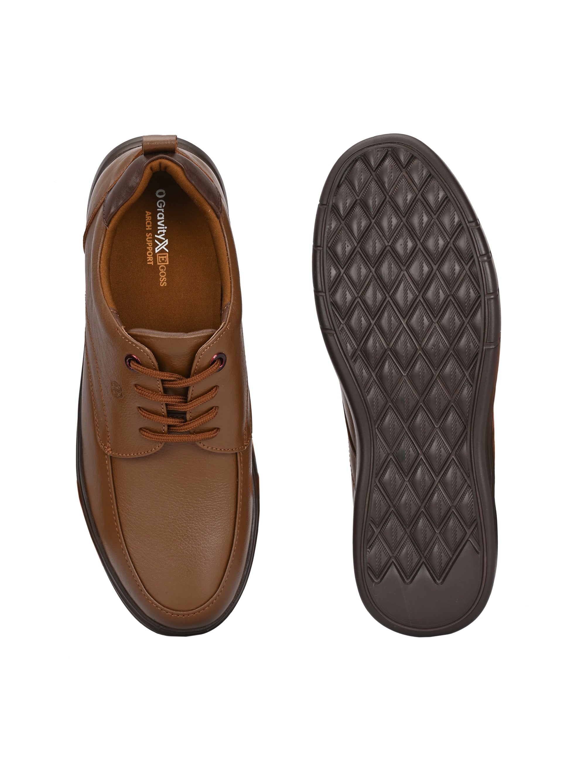 Egoss Zero Gravity Gold Sneakers For Men