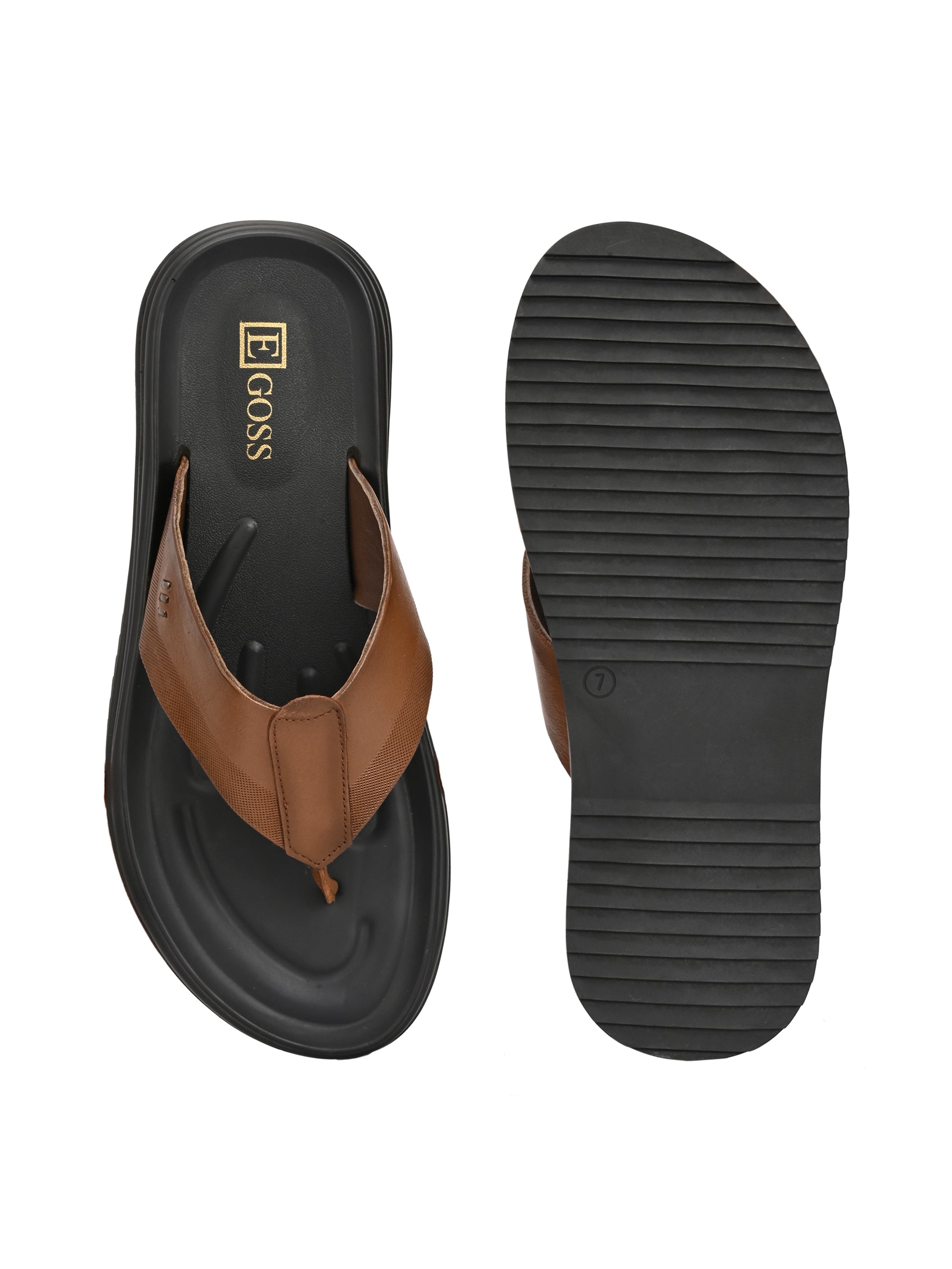 Comet Leather Slippers by Aspeerio