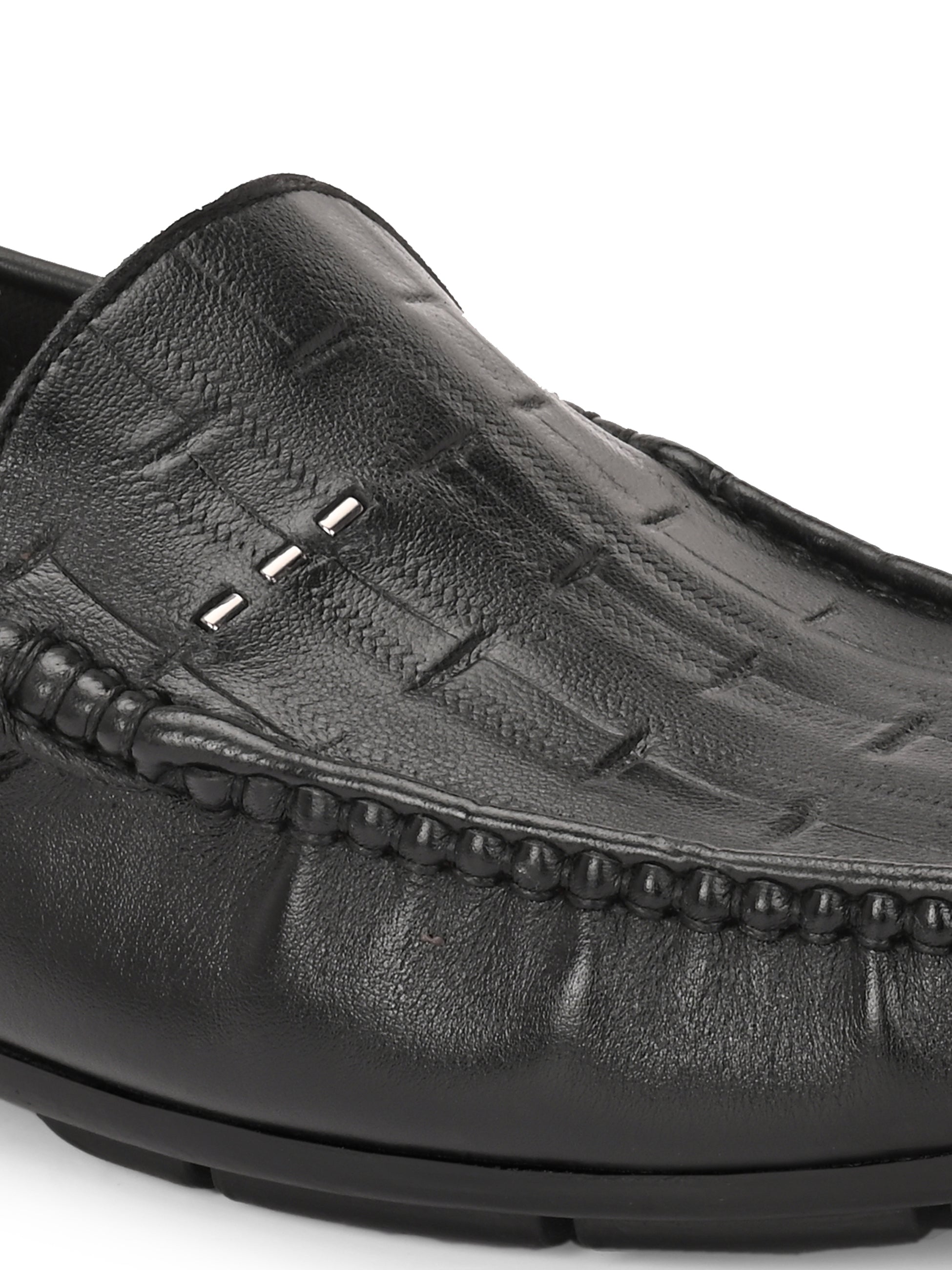 Egoss Printed Loafers For Men