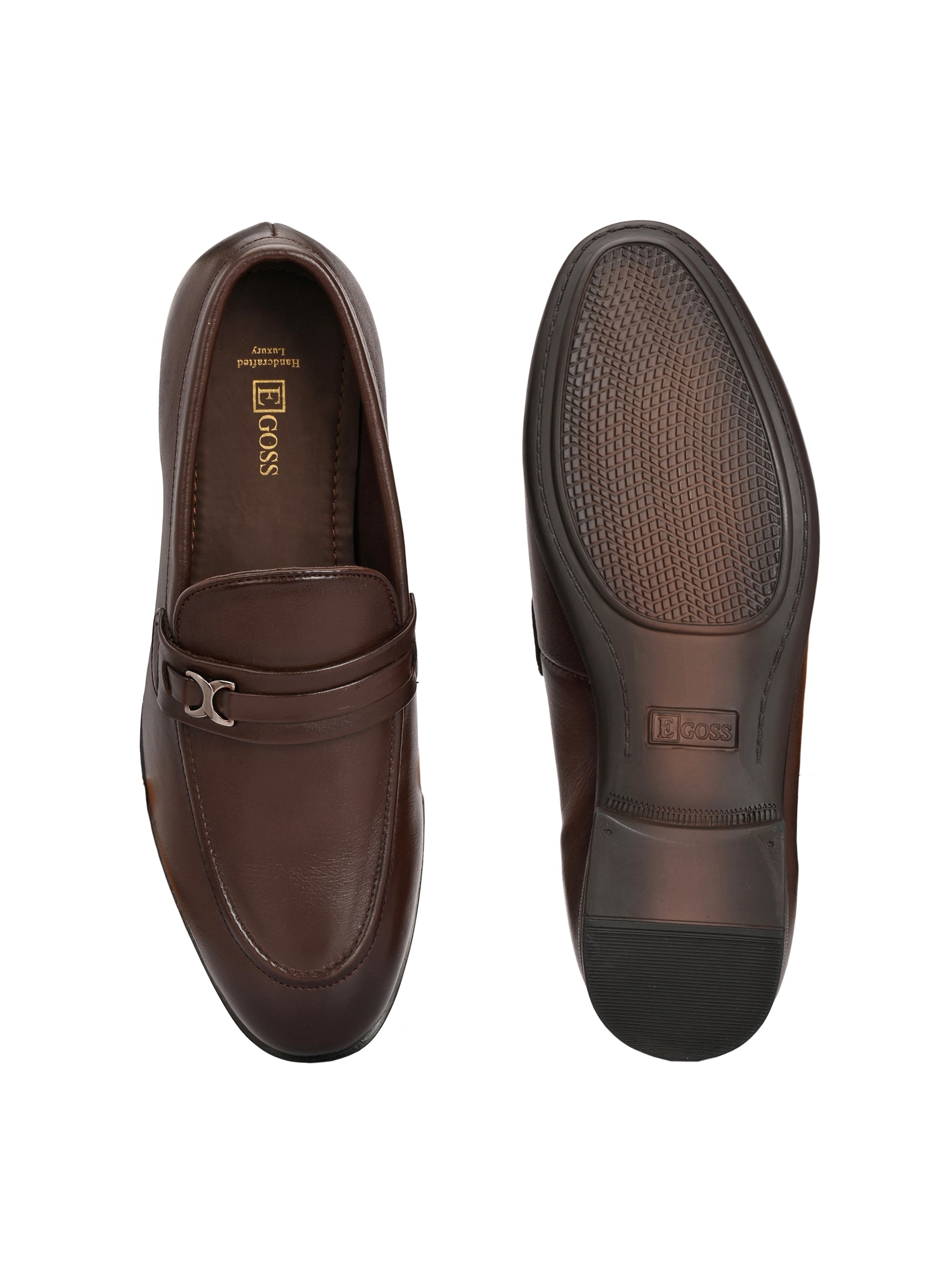 Egoss Formal Slip-On Loafers For Men