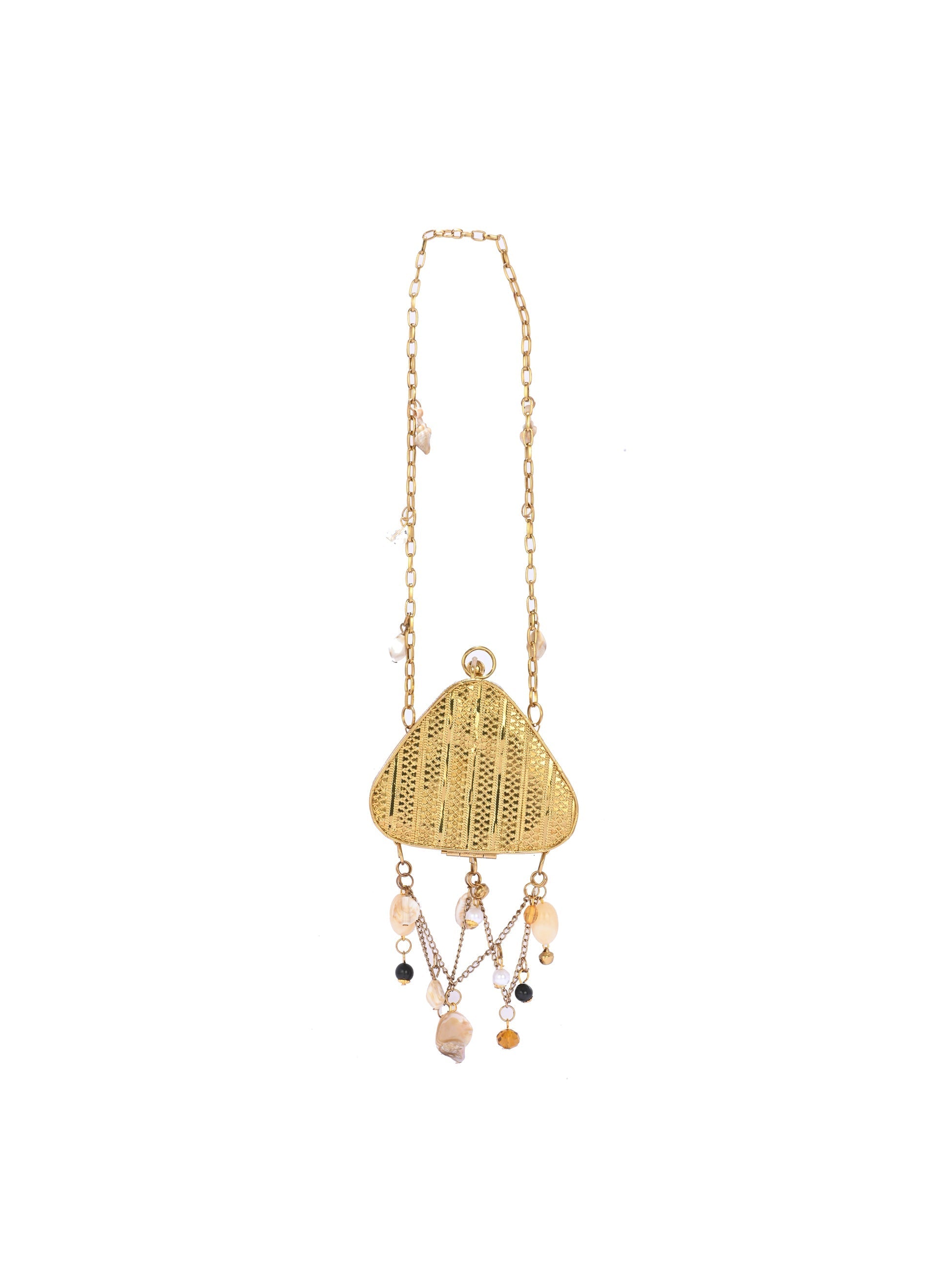 GOLD METAL MINI BATUA OVAL (Copy) ladybossbyegoss