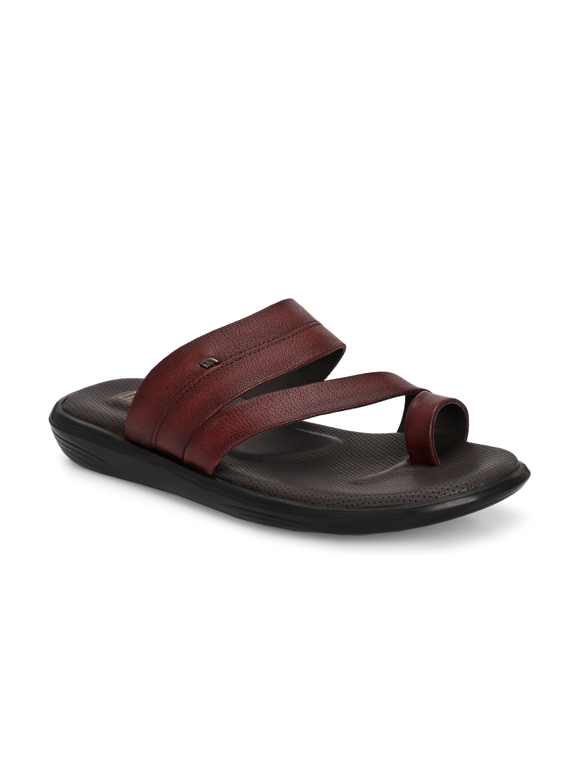 Egoss Leather Slippers For Men