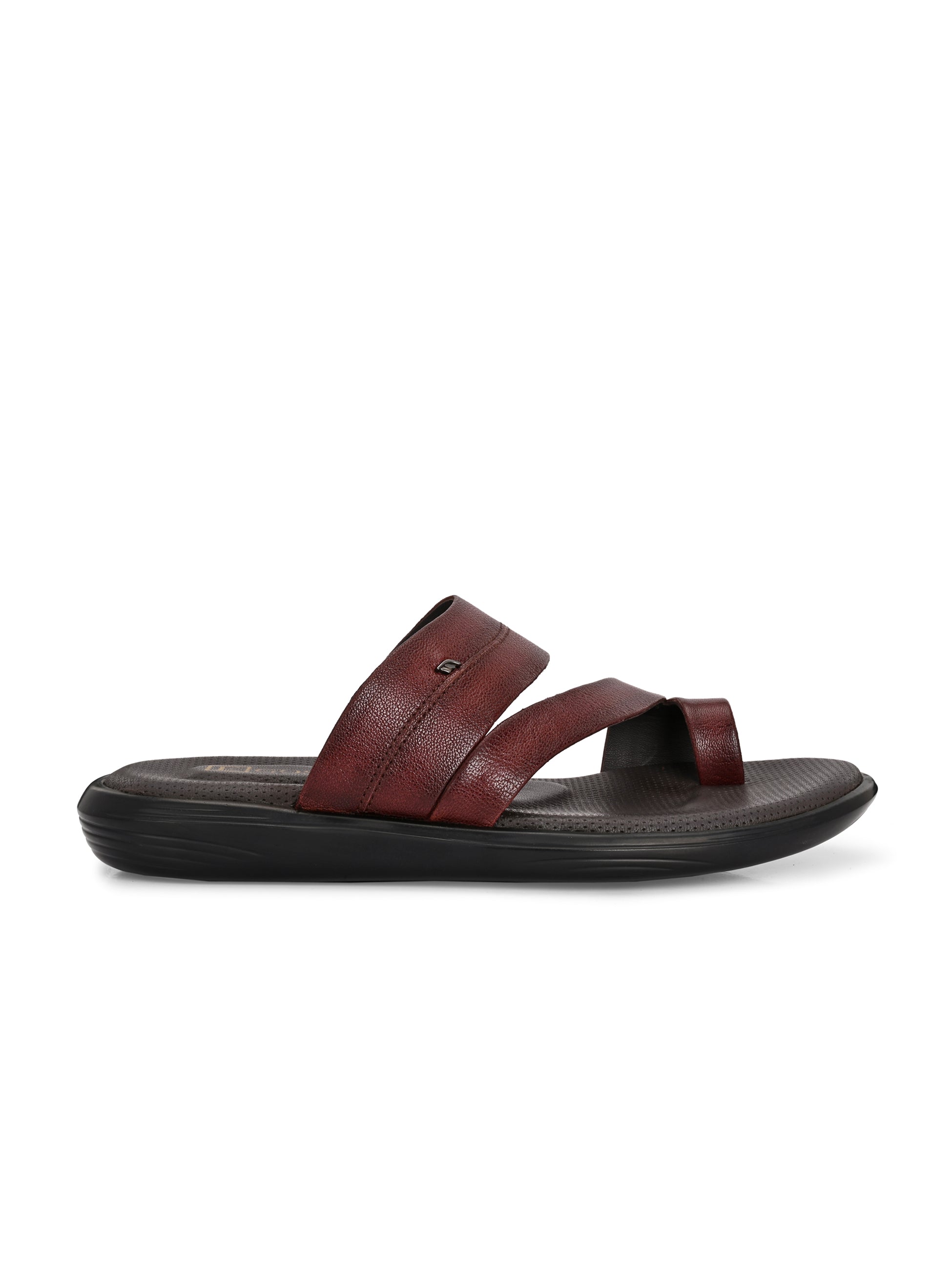 Egoss Leather Slippers For Men