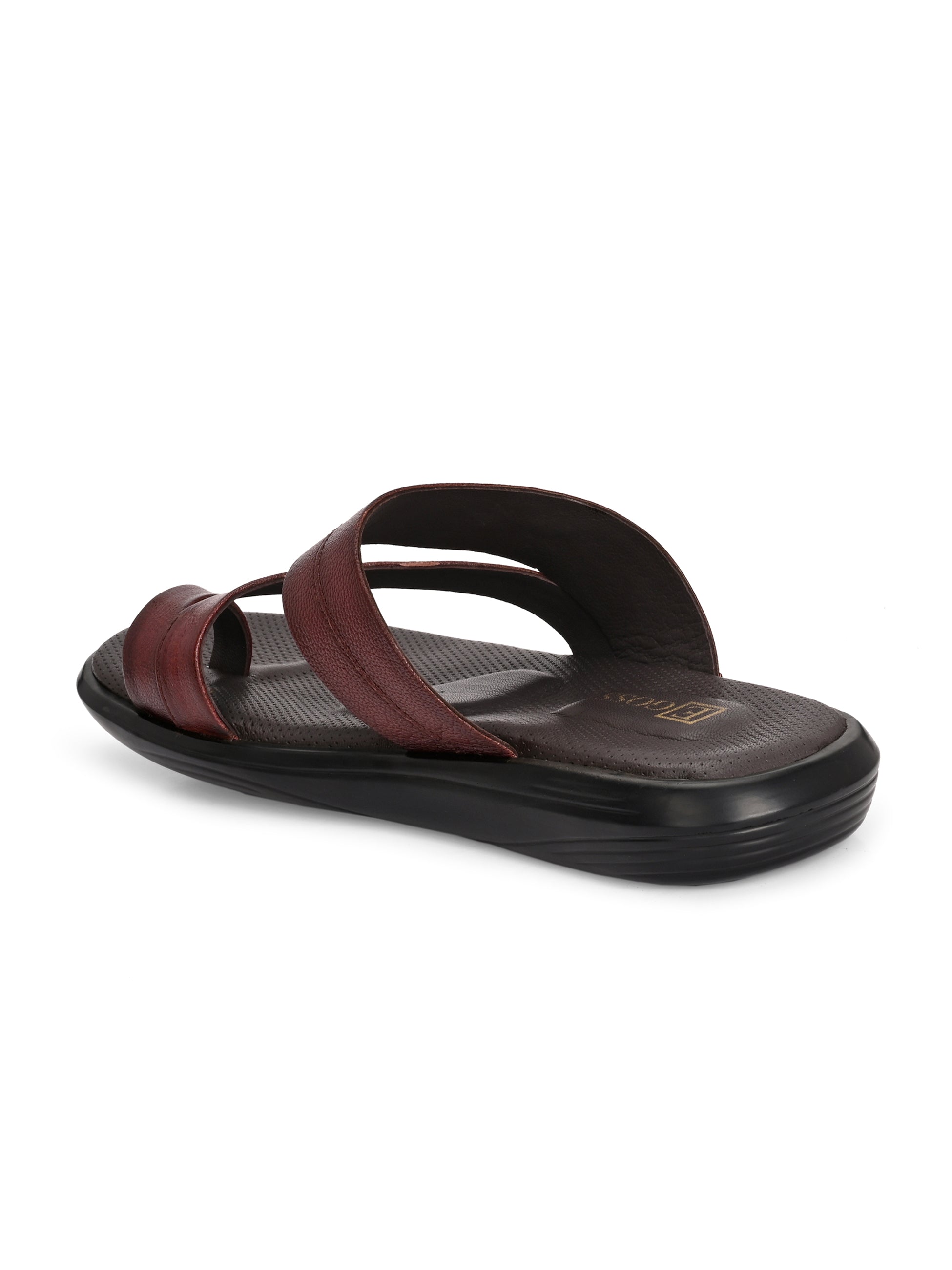 Egoss Leather Slippers For Men