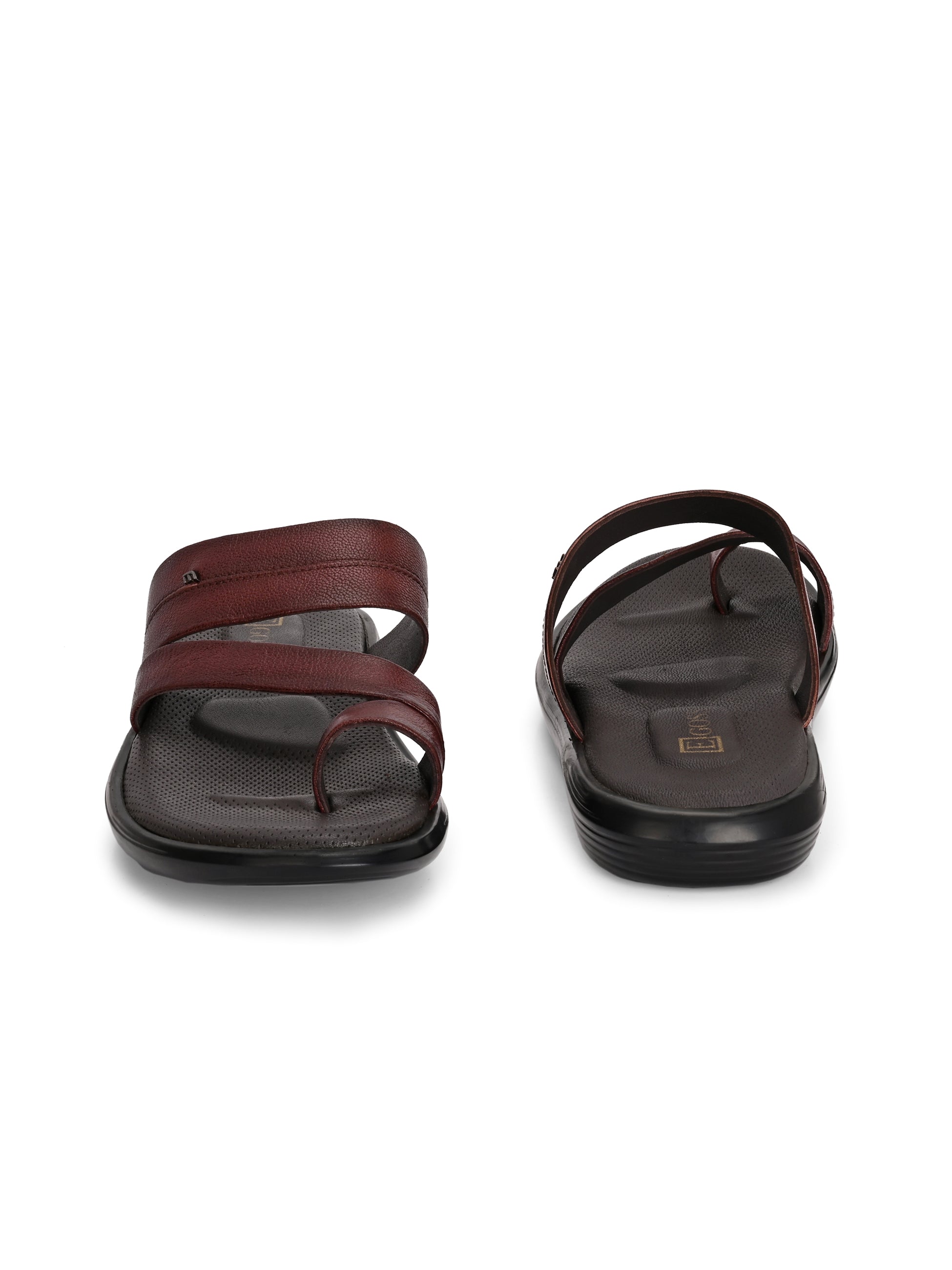 Egoss Leather Slippers For Men
