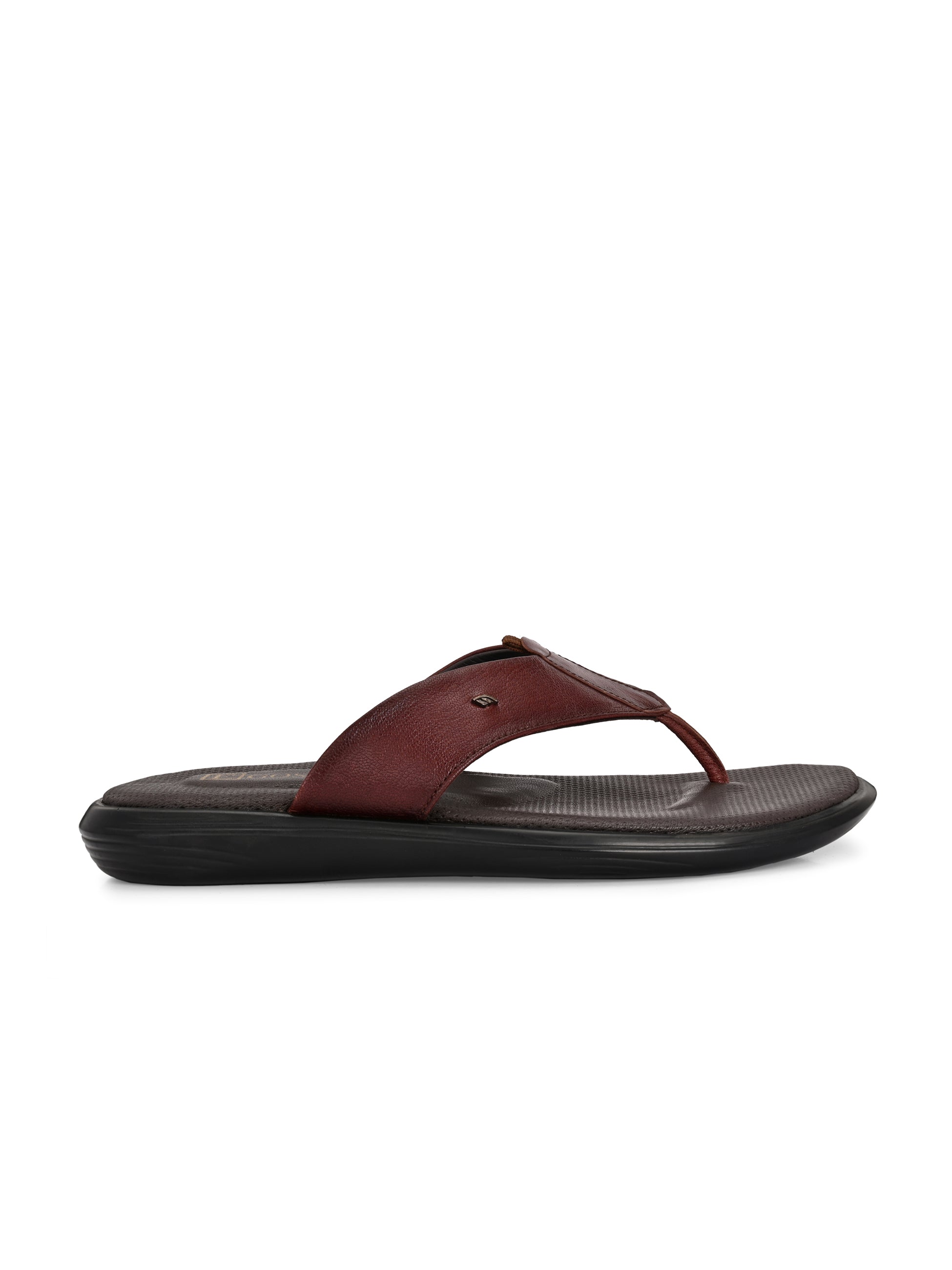 Egoss Leather Slippers For Men