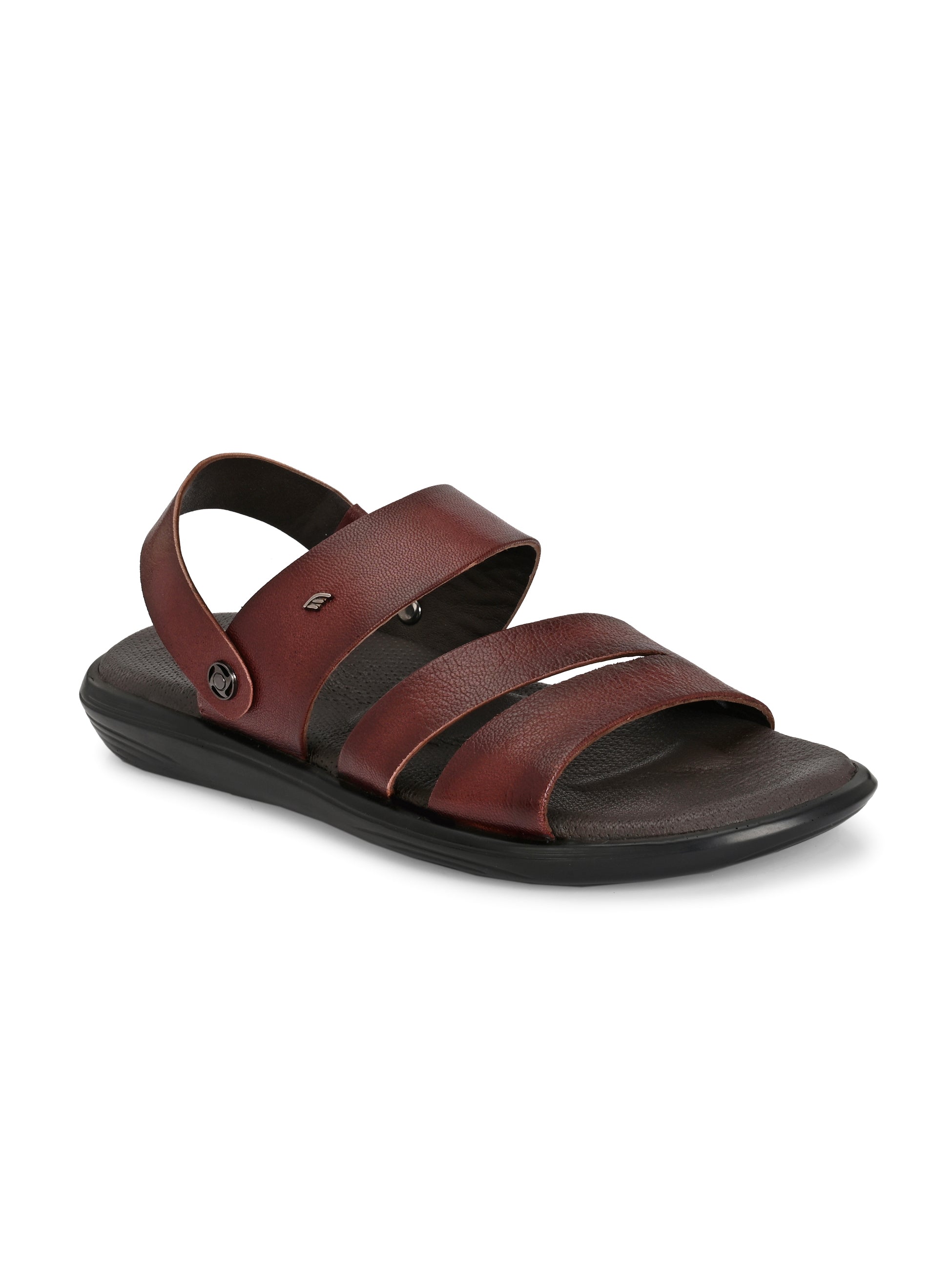 Egoss Leather Slippers For Men