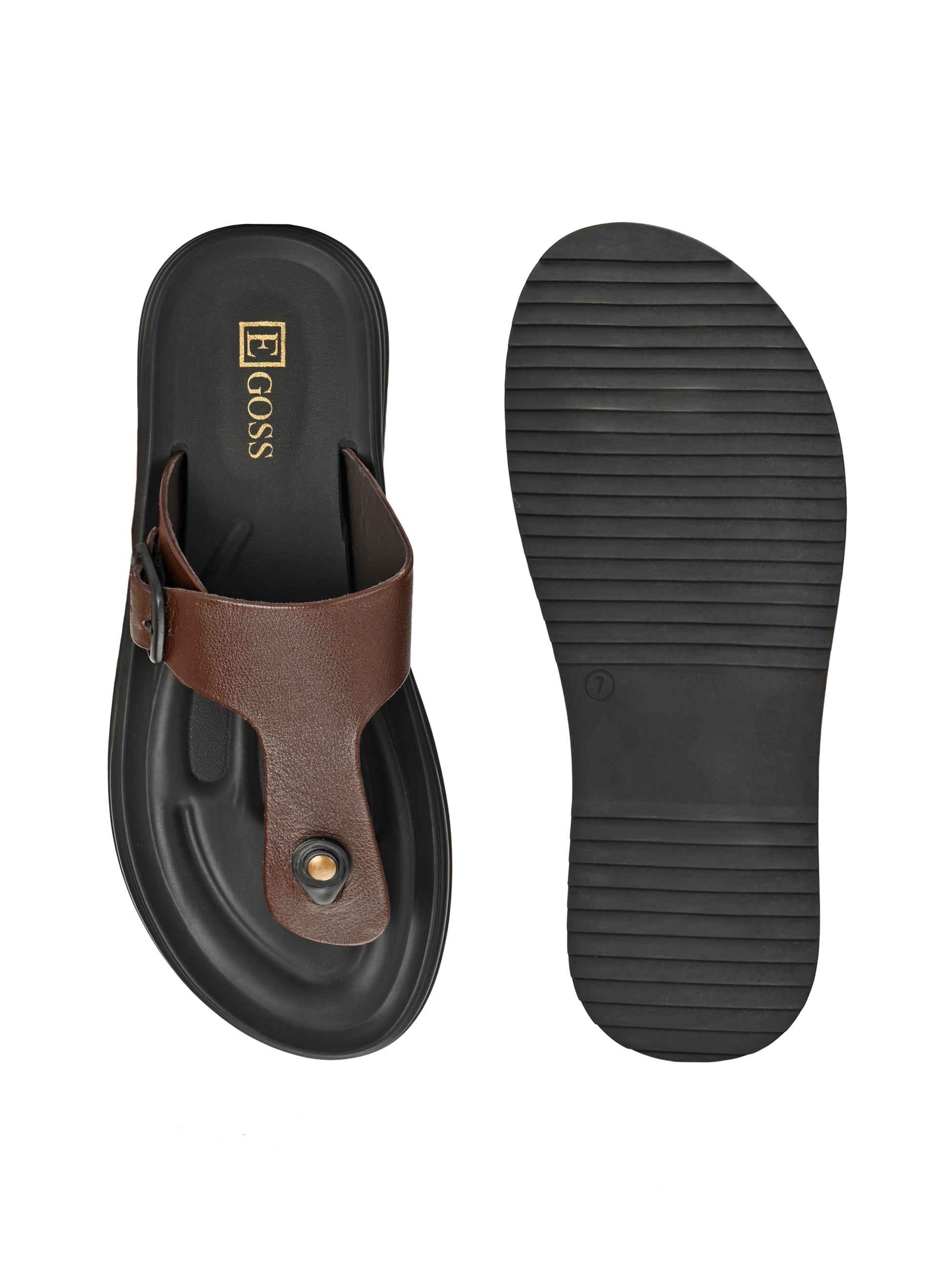 Comet Leather Slippers by Aspeerio