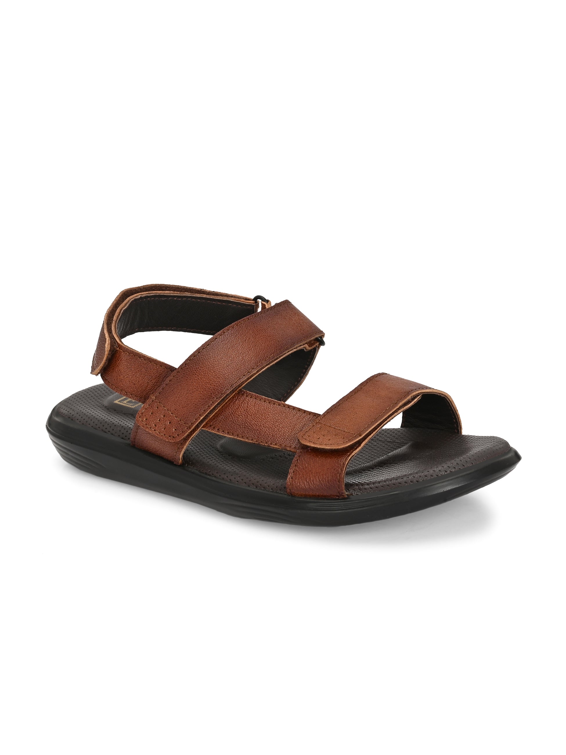 Egoss Leather Sandals For Men