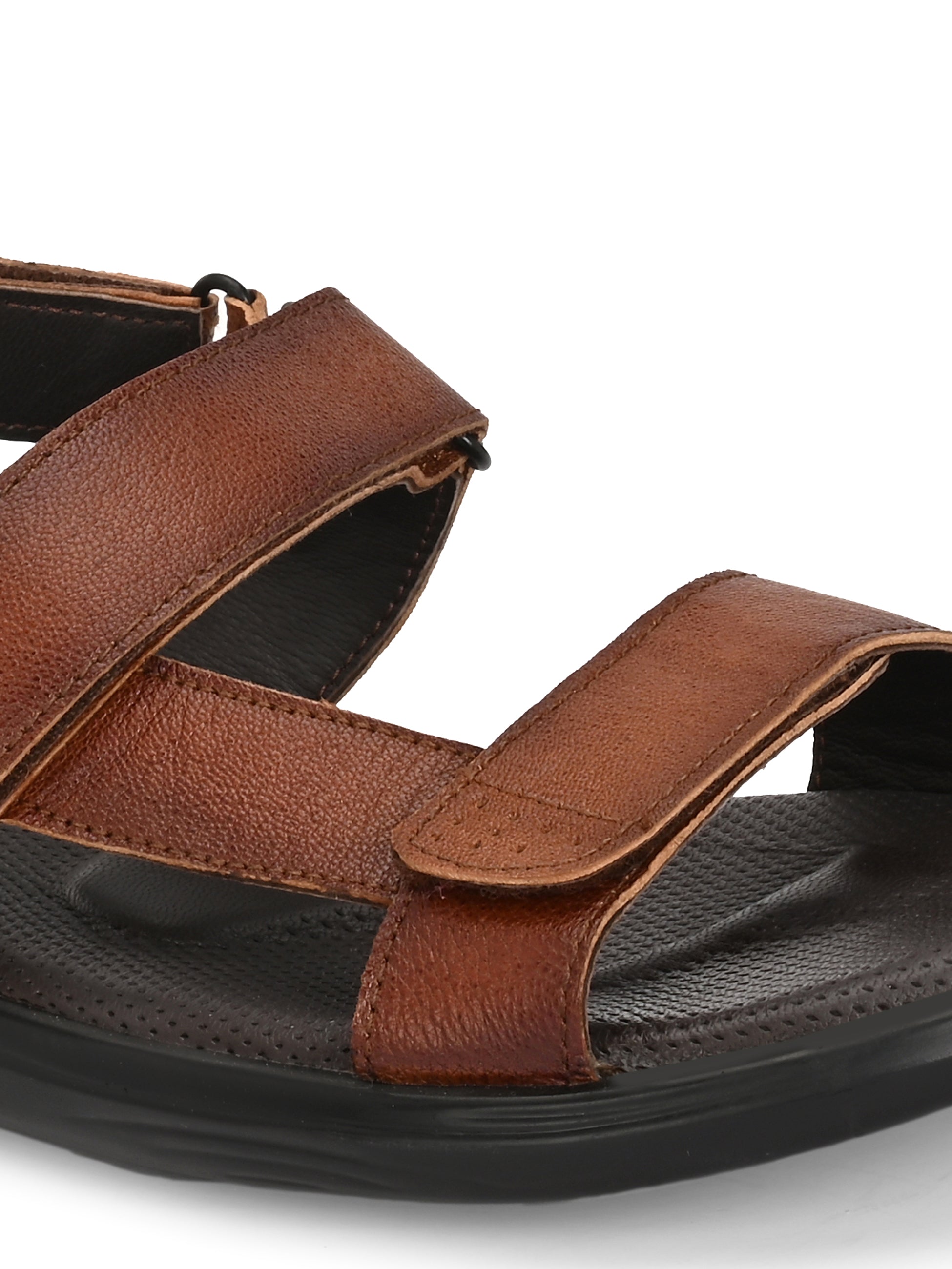 Egoss Leather Sandals For Men