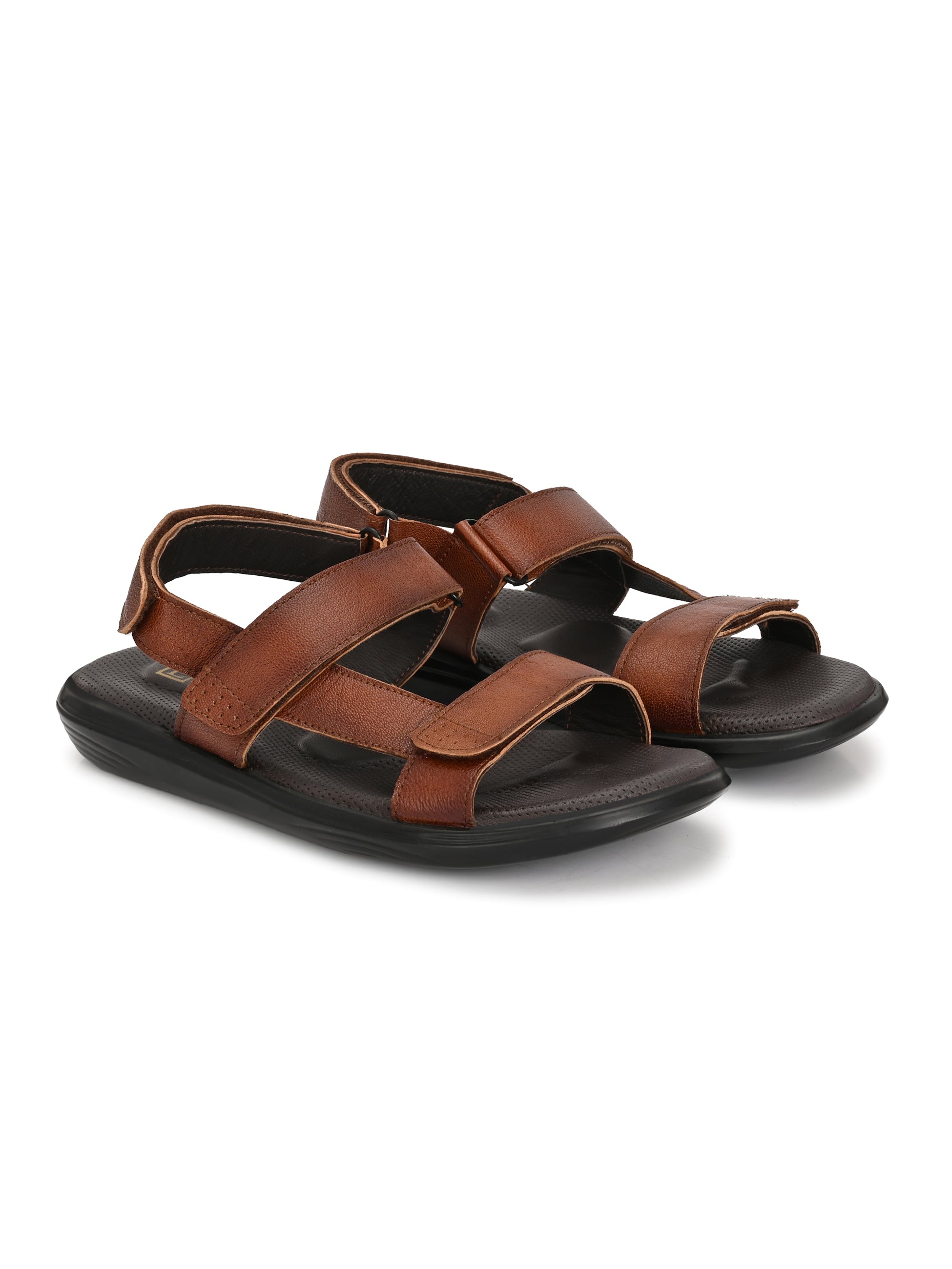 Egoss Leather Sandals For Men