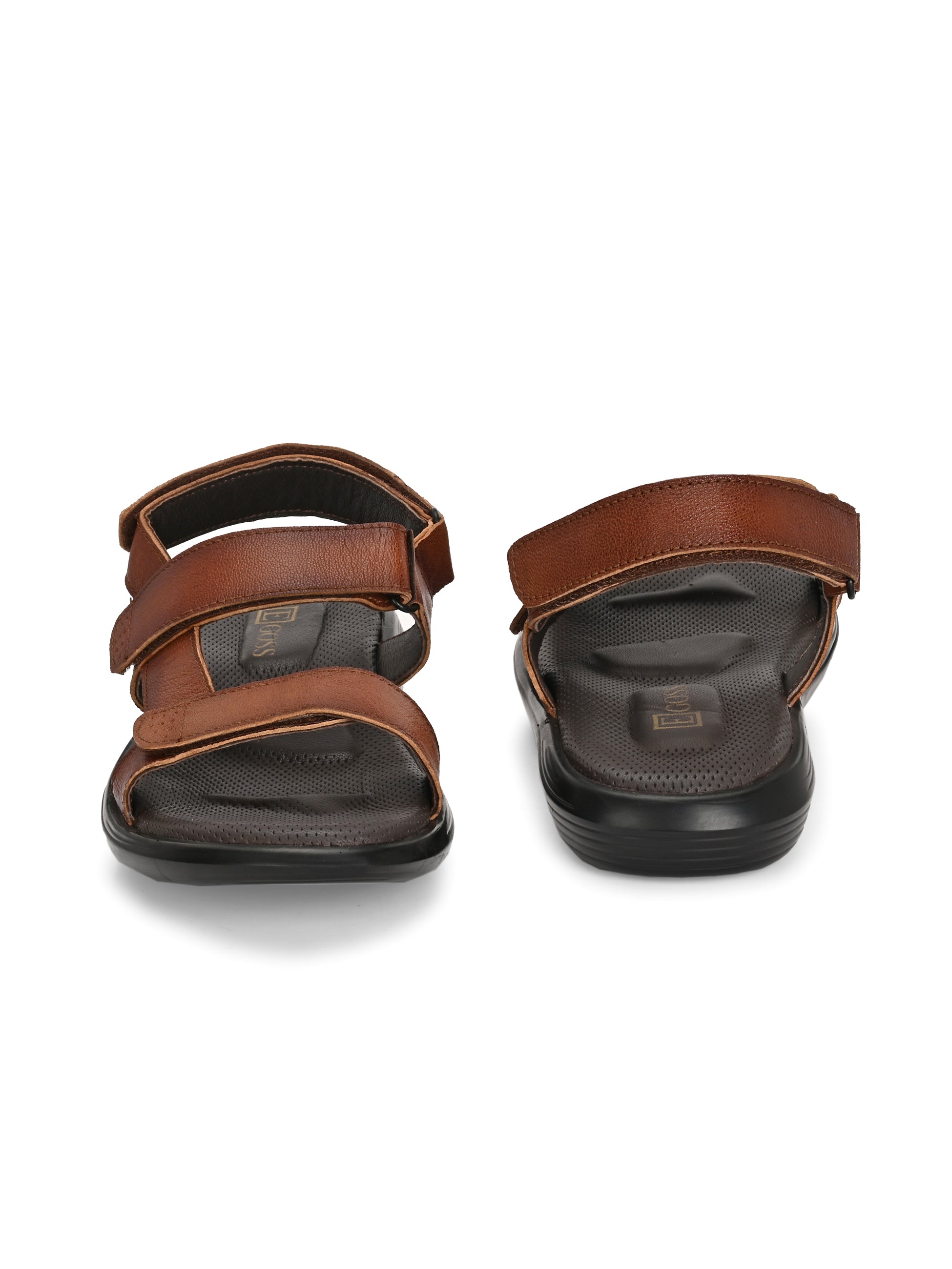 Egoss Leather Sandals For Men