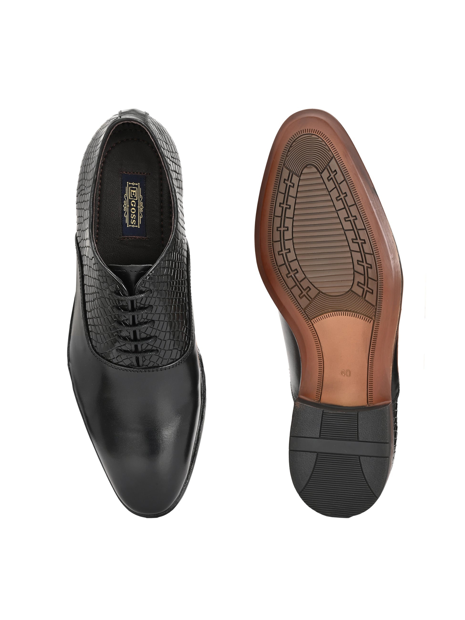 Egoss Formal Lace-Up Shoes For Men