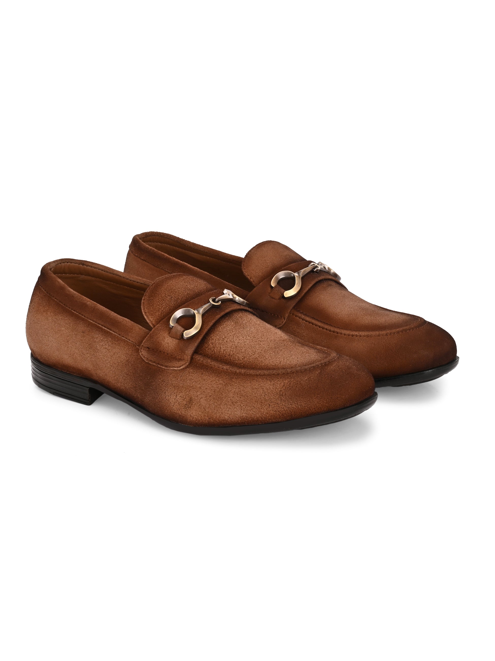 Stardust Buckled Loafers by Aspeerio