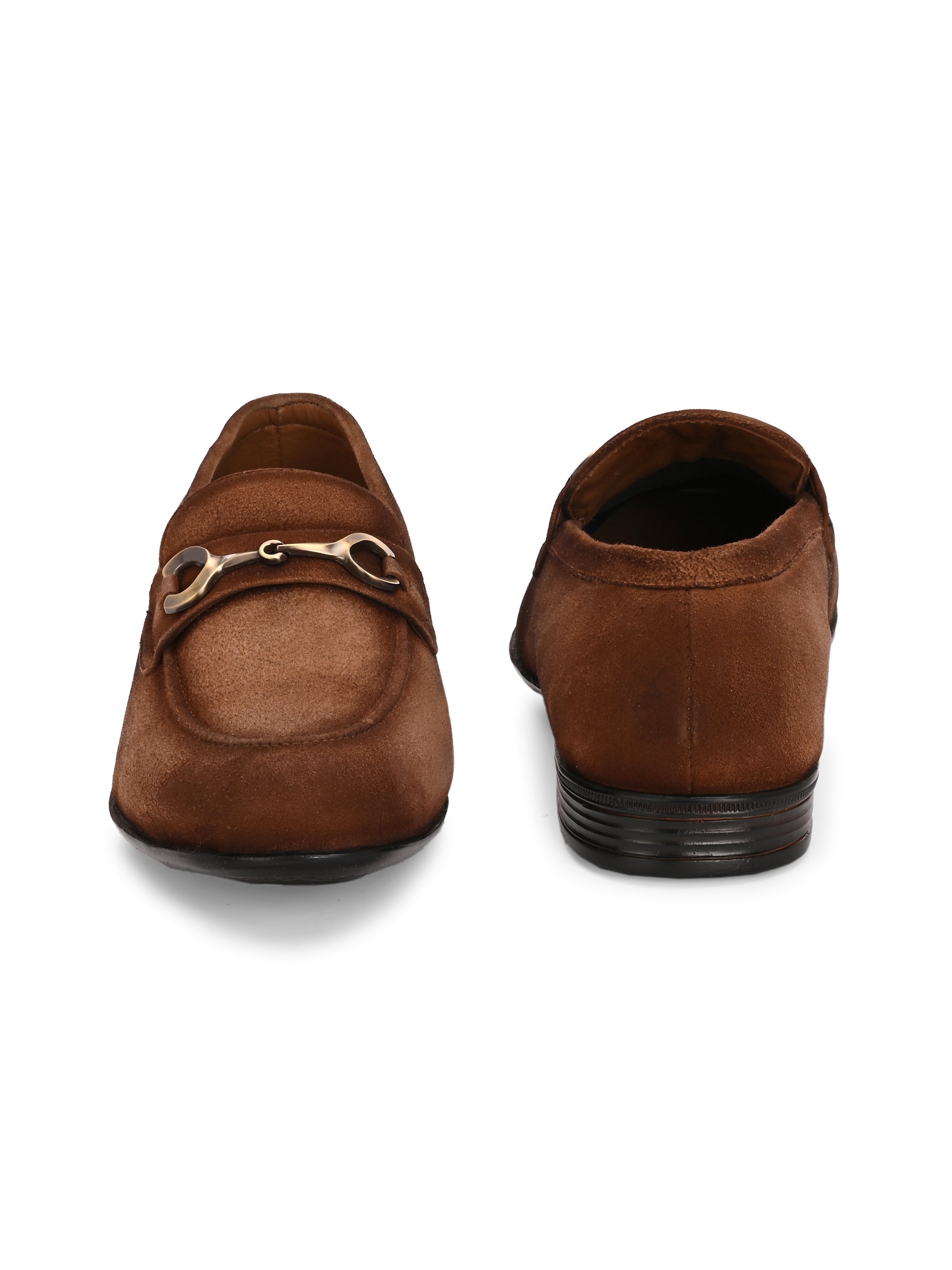 Stardust Buckled Loafers by Aspeerio