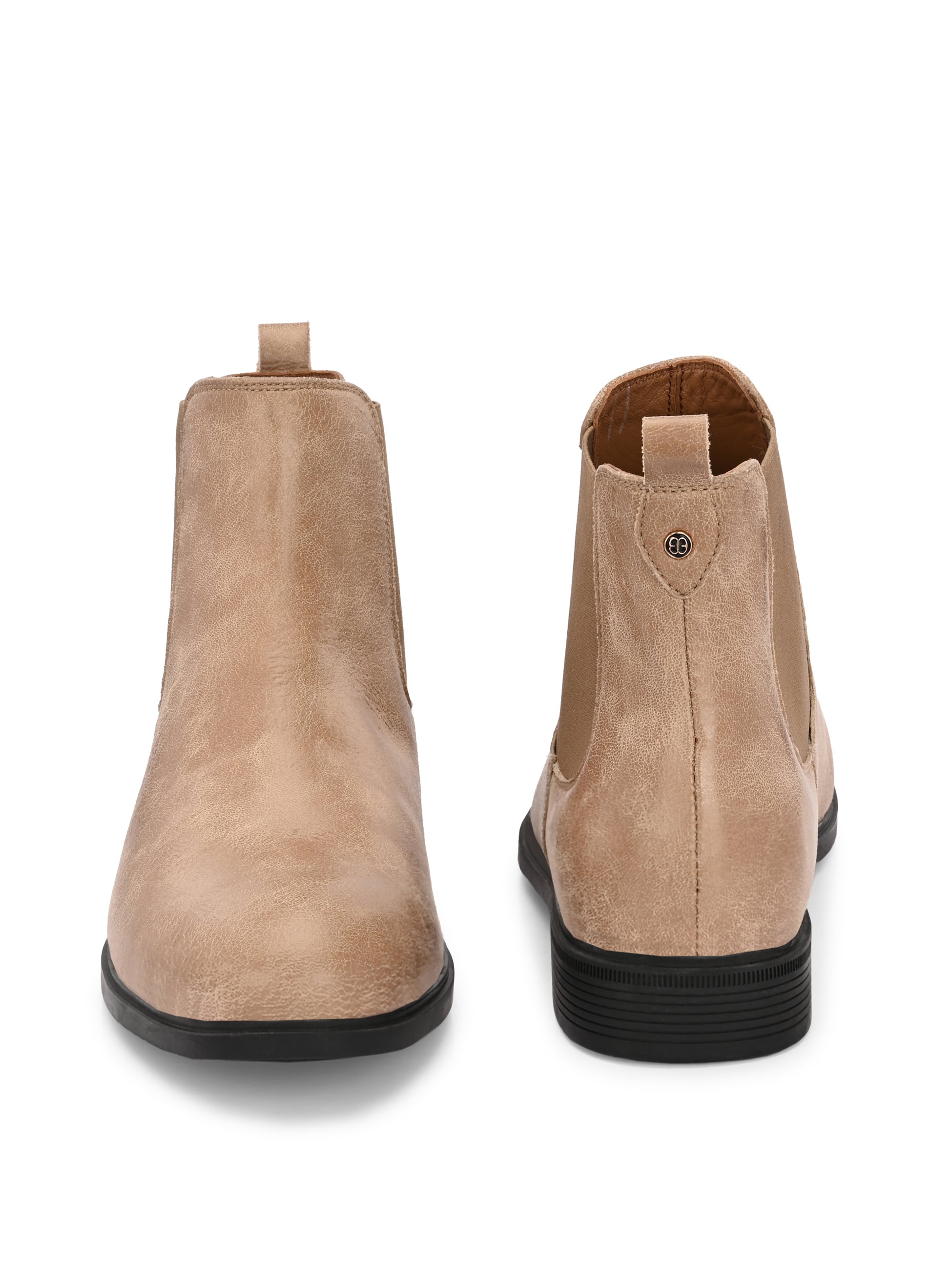 Egoss Leather Chelsea Boots For Men