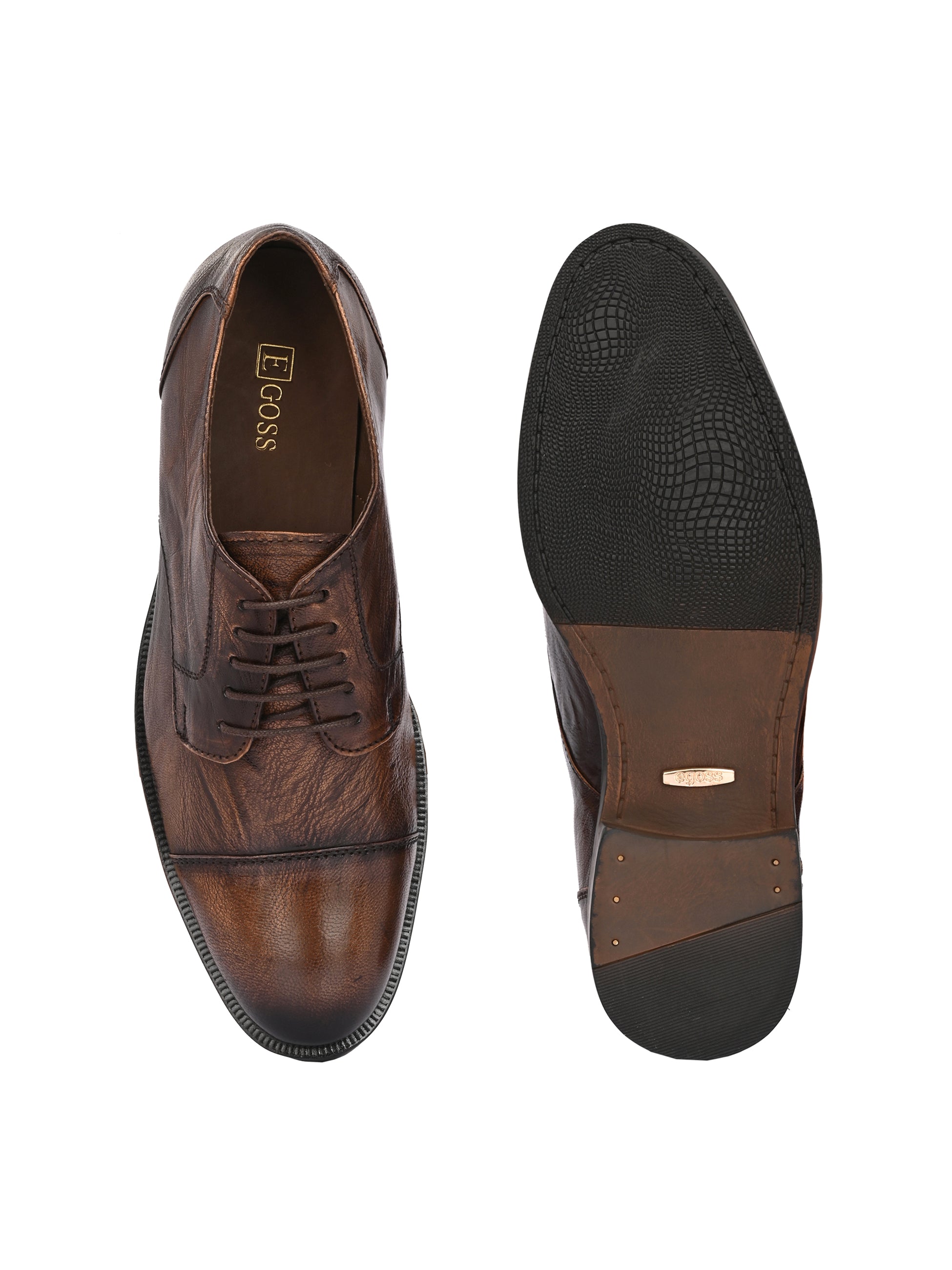 Egoss Formal Lace-Up Oxford Shoes For Men