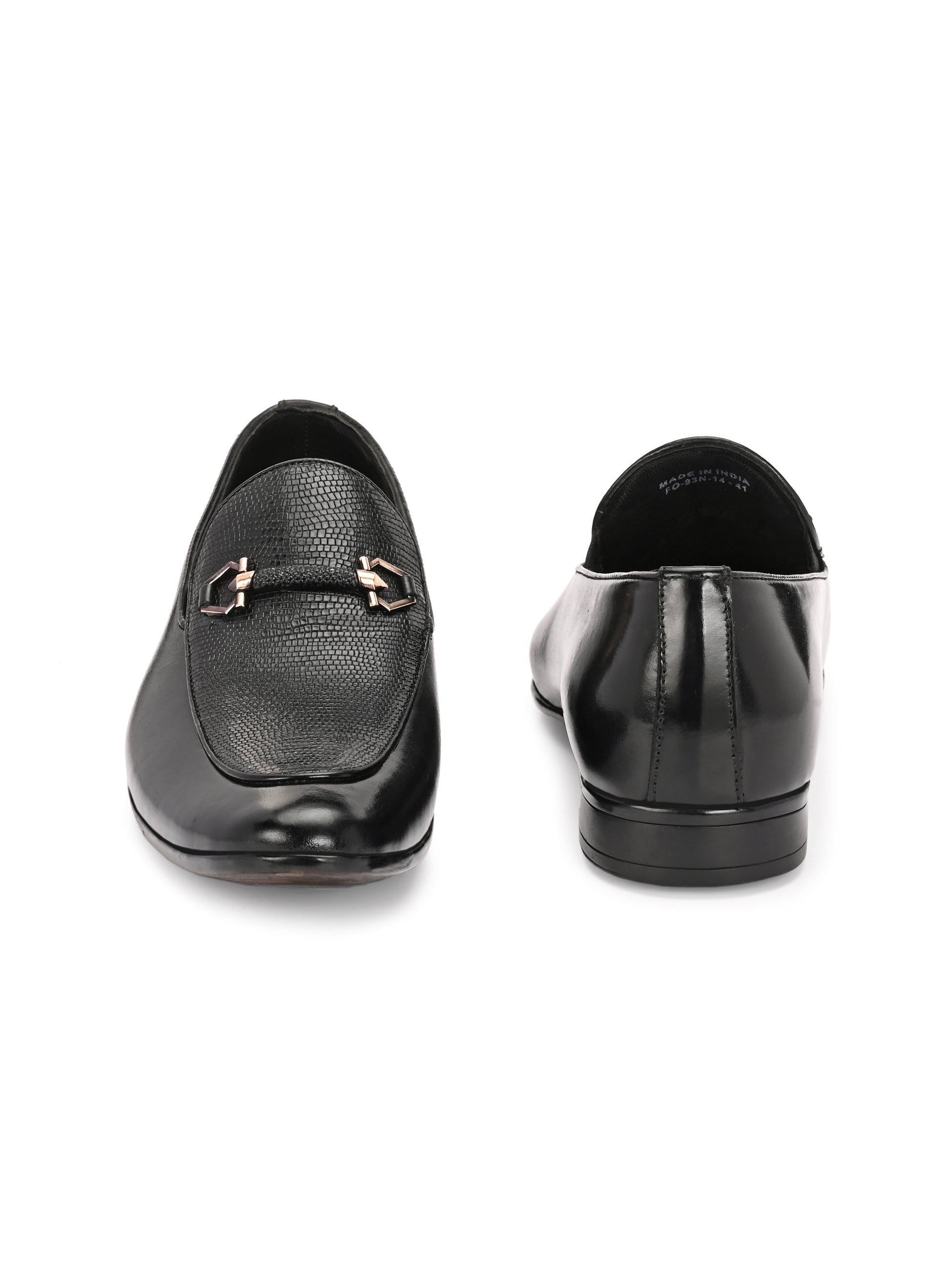 Egoss Buckled Formal Loafers For Men | Buckle Formal Shoes
