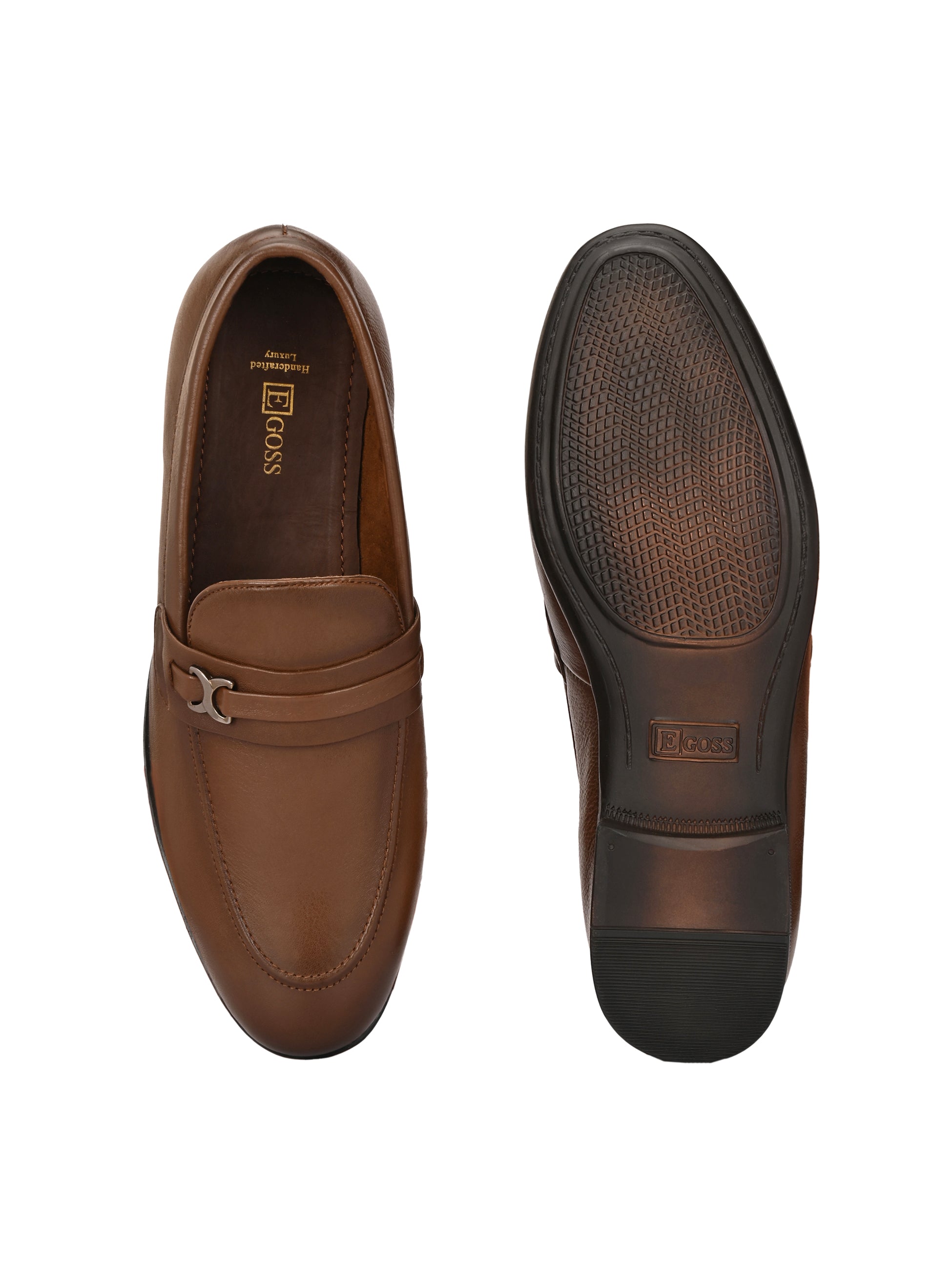 Egoss Formal Slip-On Loafers For Men