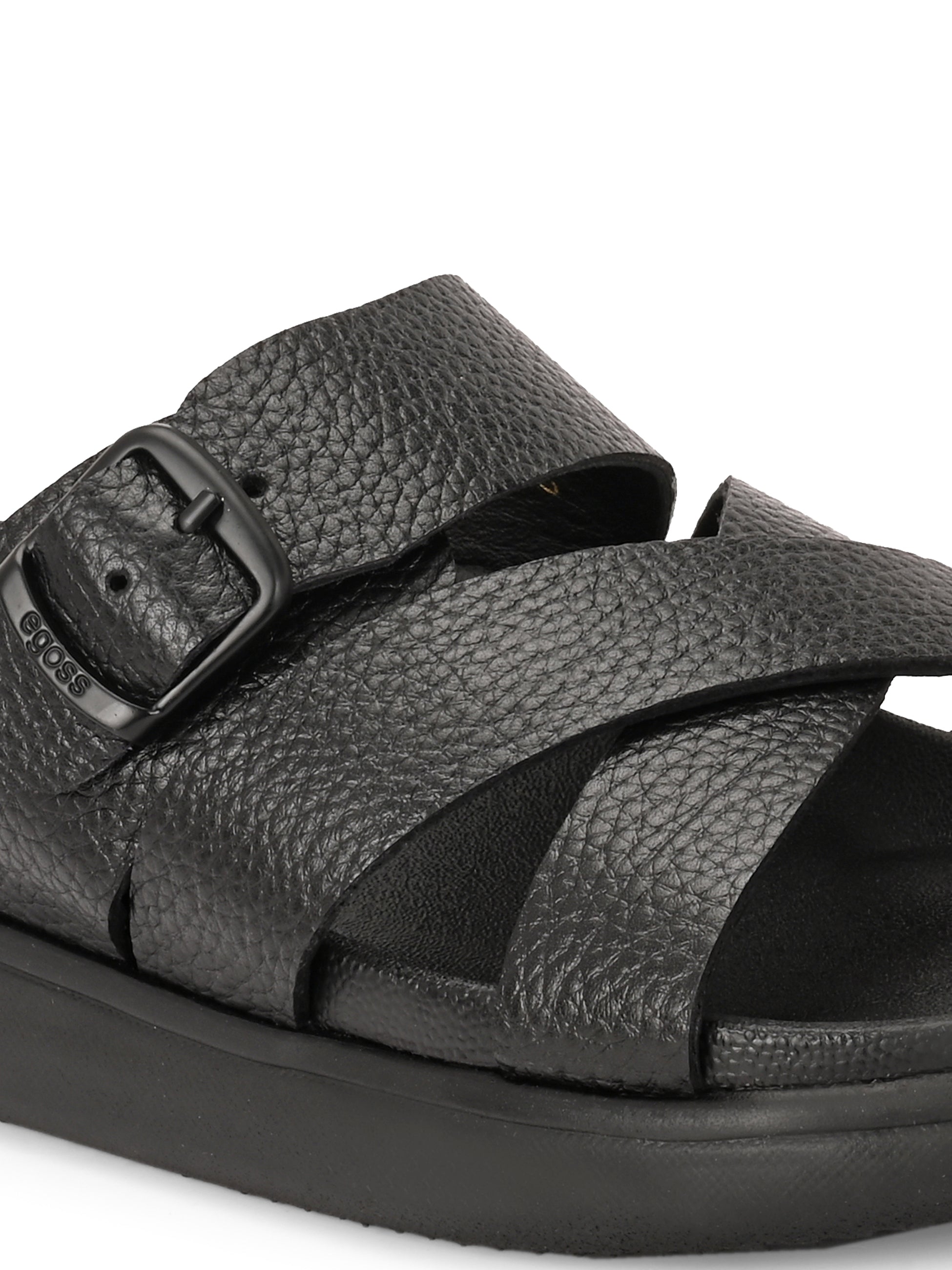 Comet Leather Slippers by Aspeerio