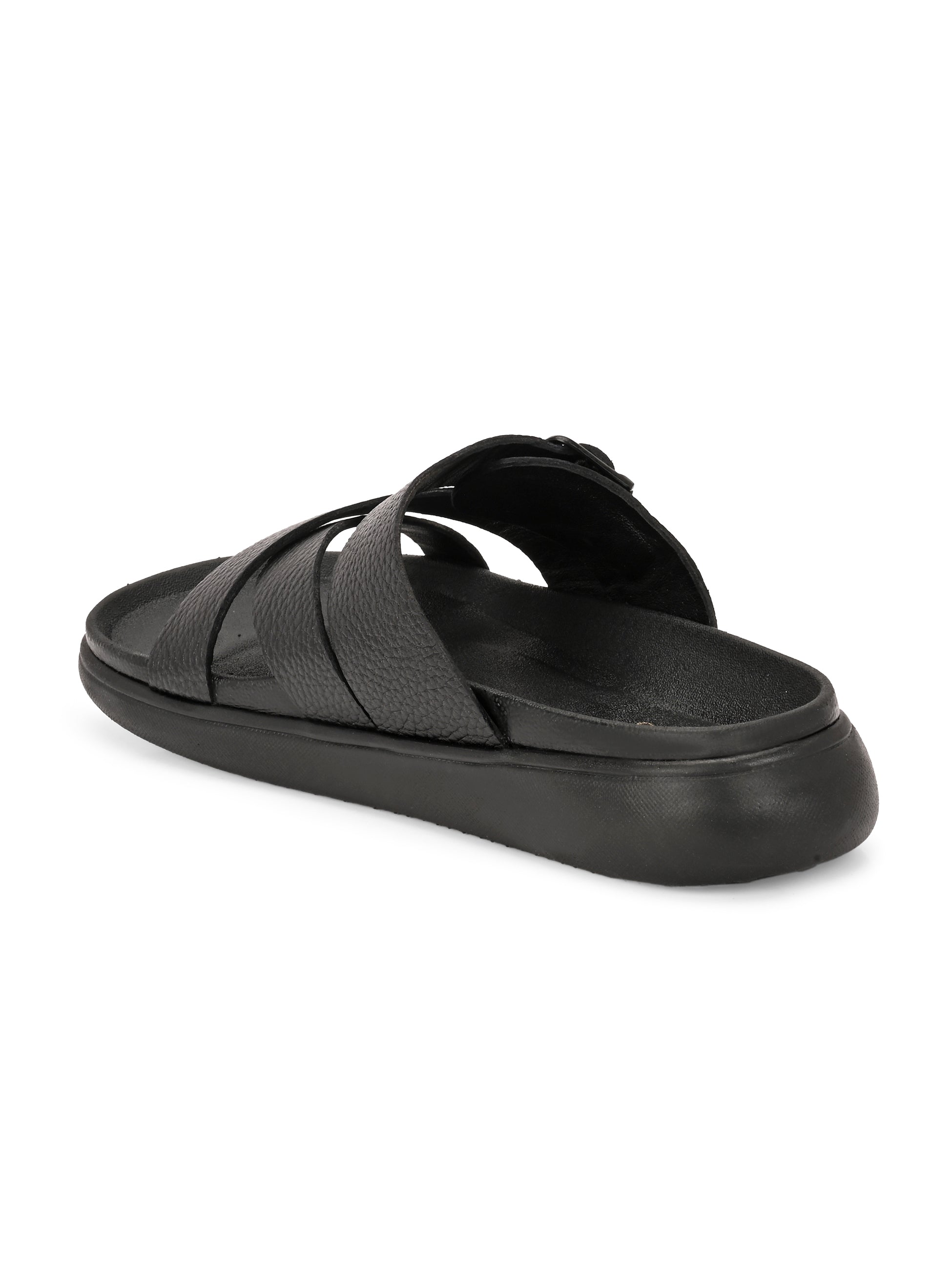 Comet Leather Slippers by Aspeerio