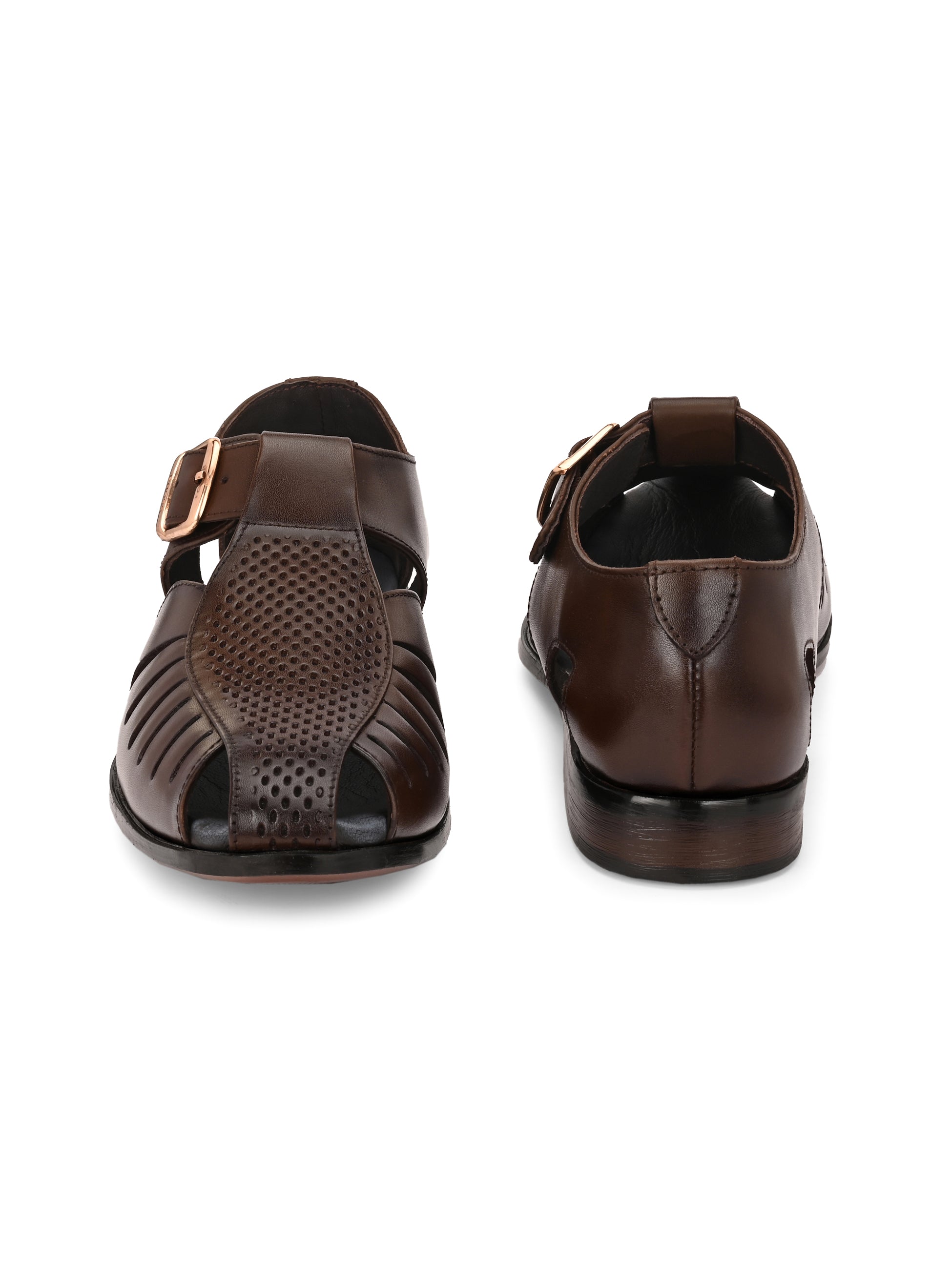 Egoss Gold Peshawari Sandals For Men