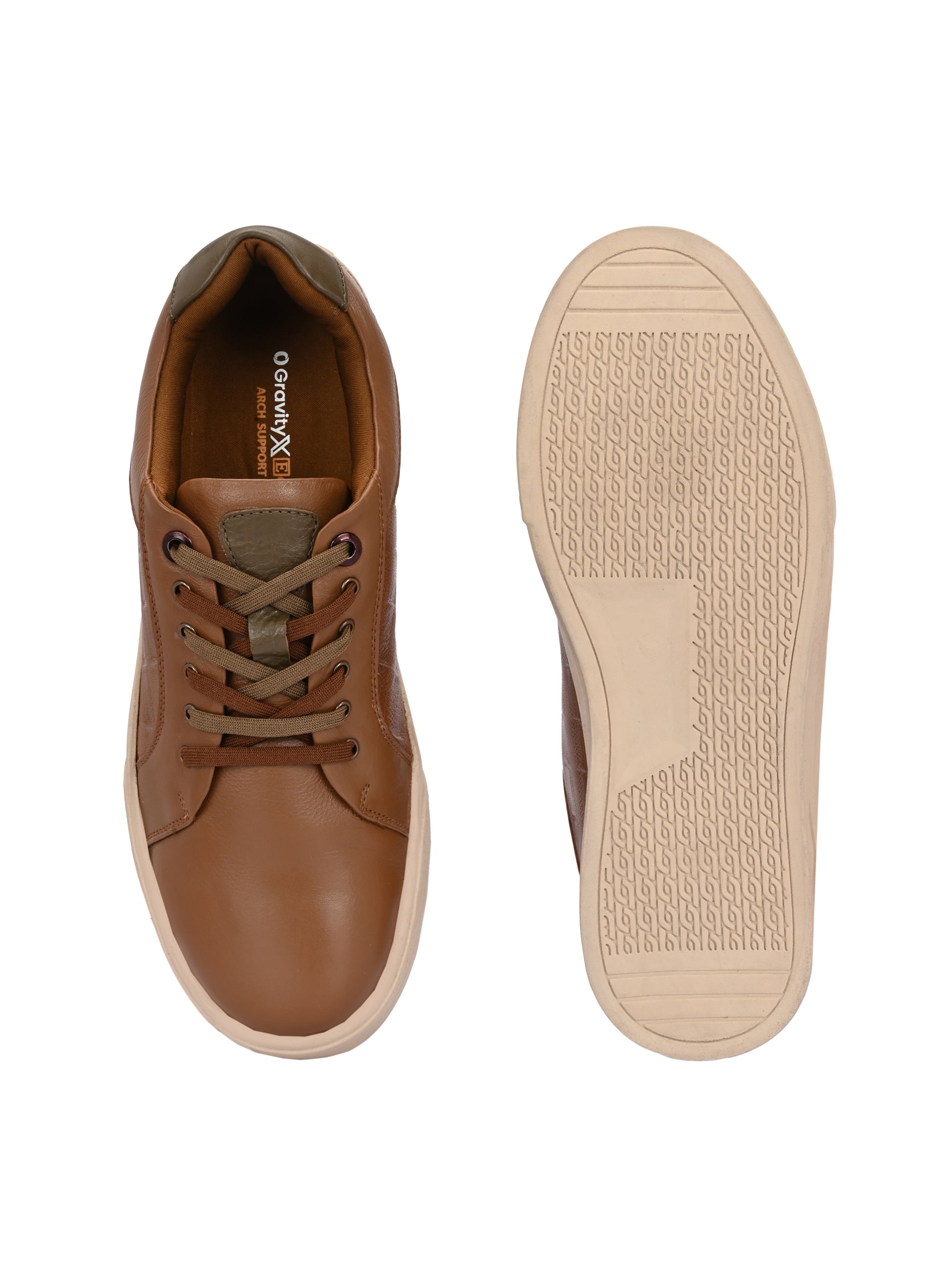 Egoss Gold Sneakers For Men