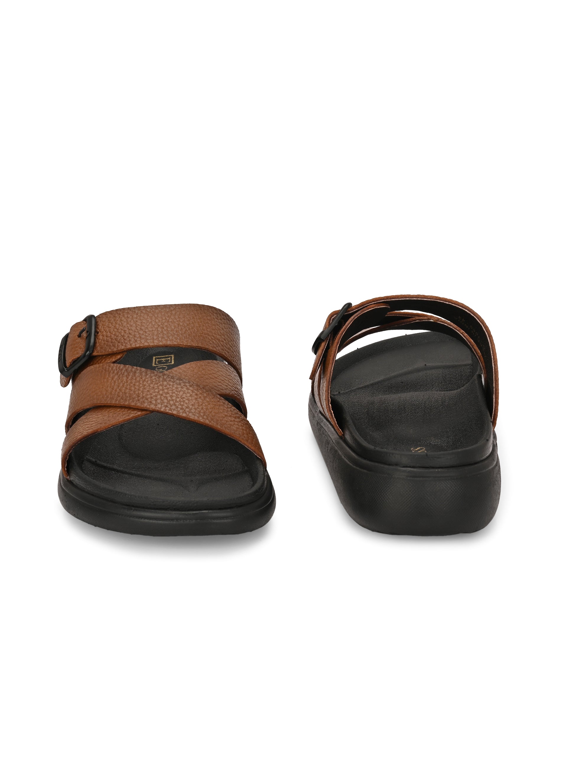 Comet Leather Slippers by Aspeerio