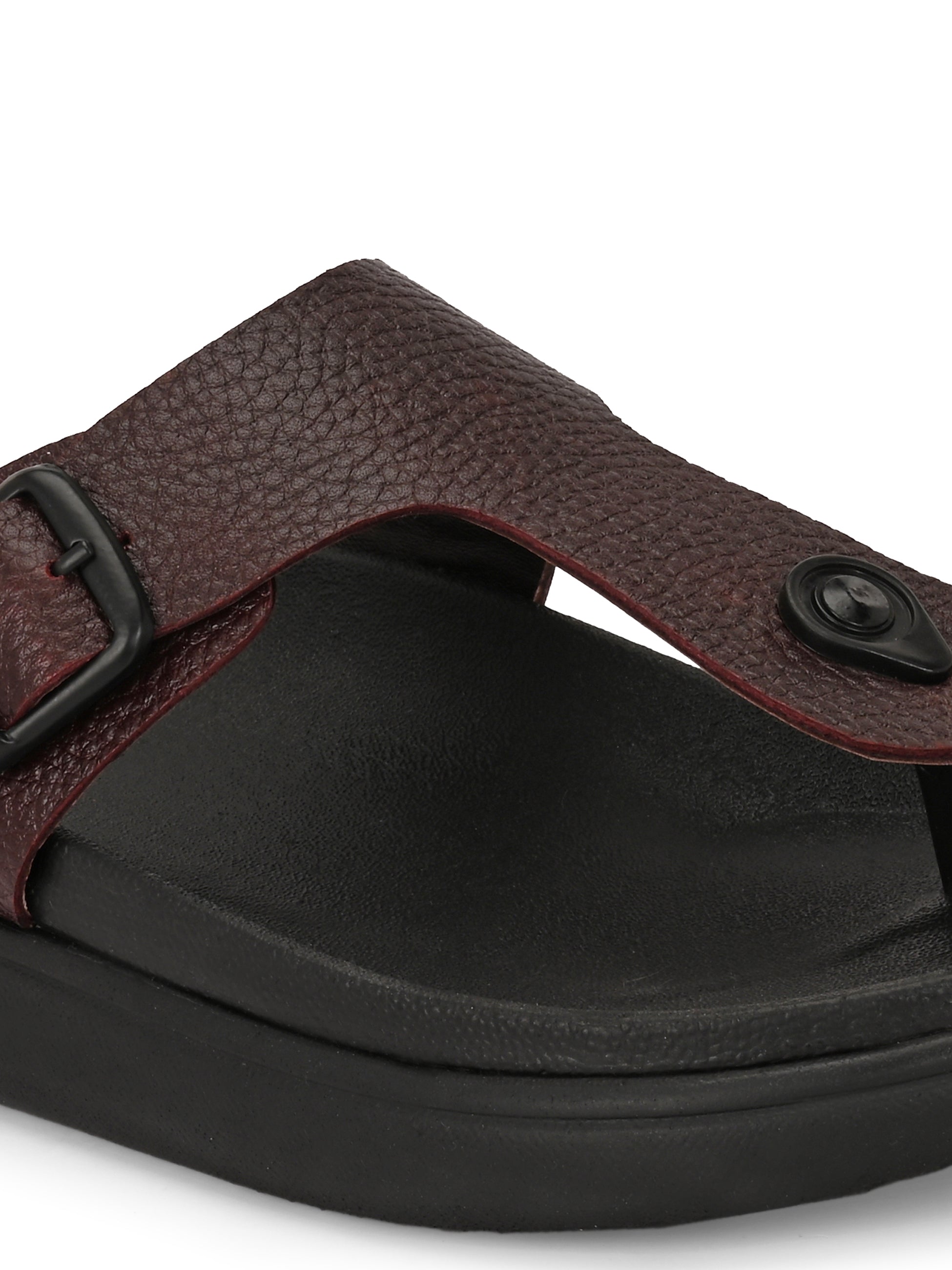 Comet Leather Slippers by Aspeerio