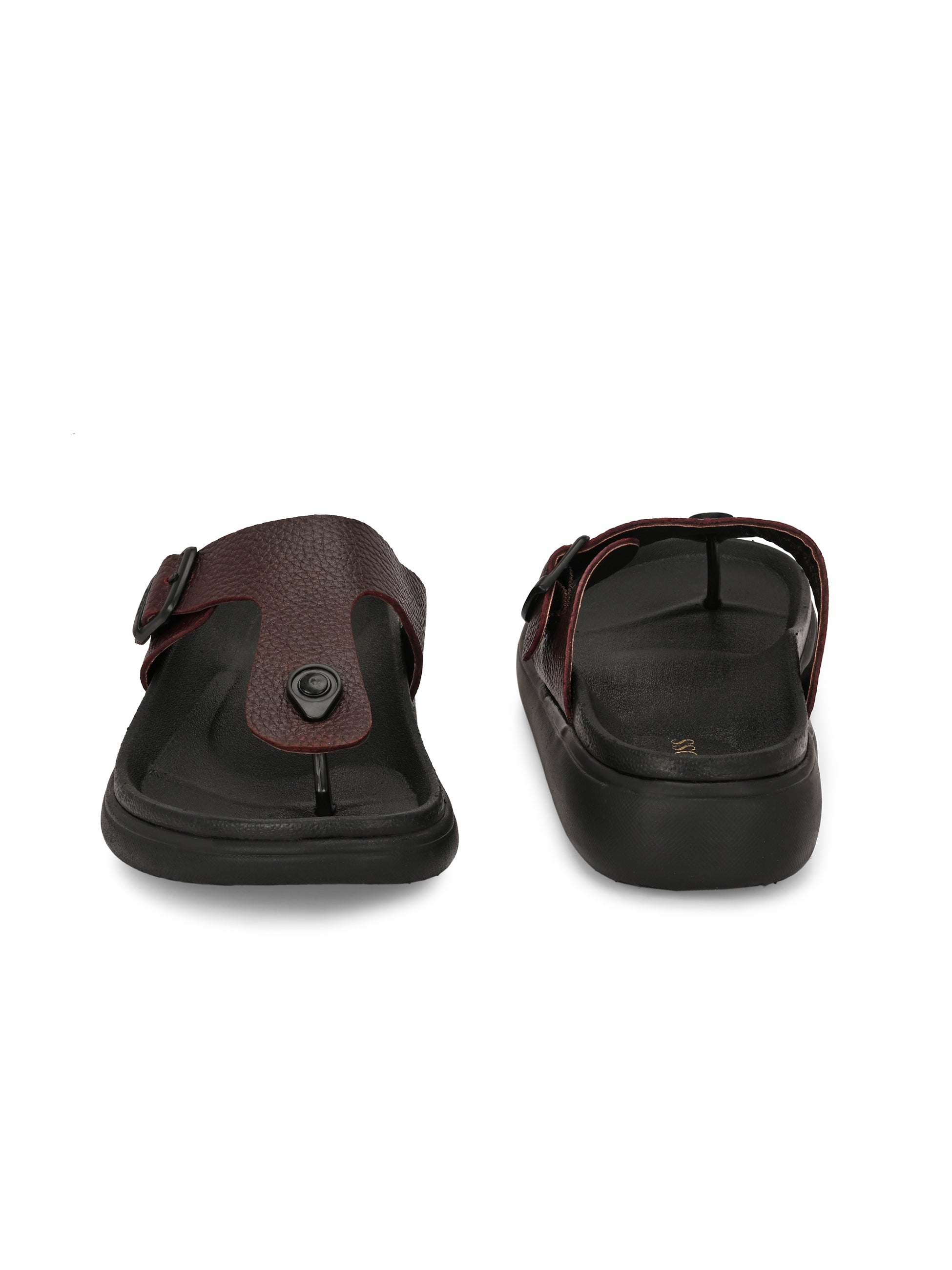 Comet Leather Slippers by Aspeerio