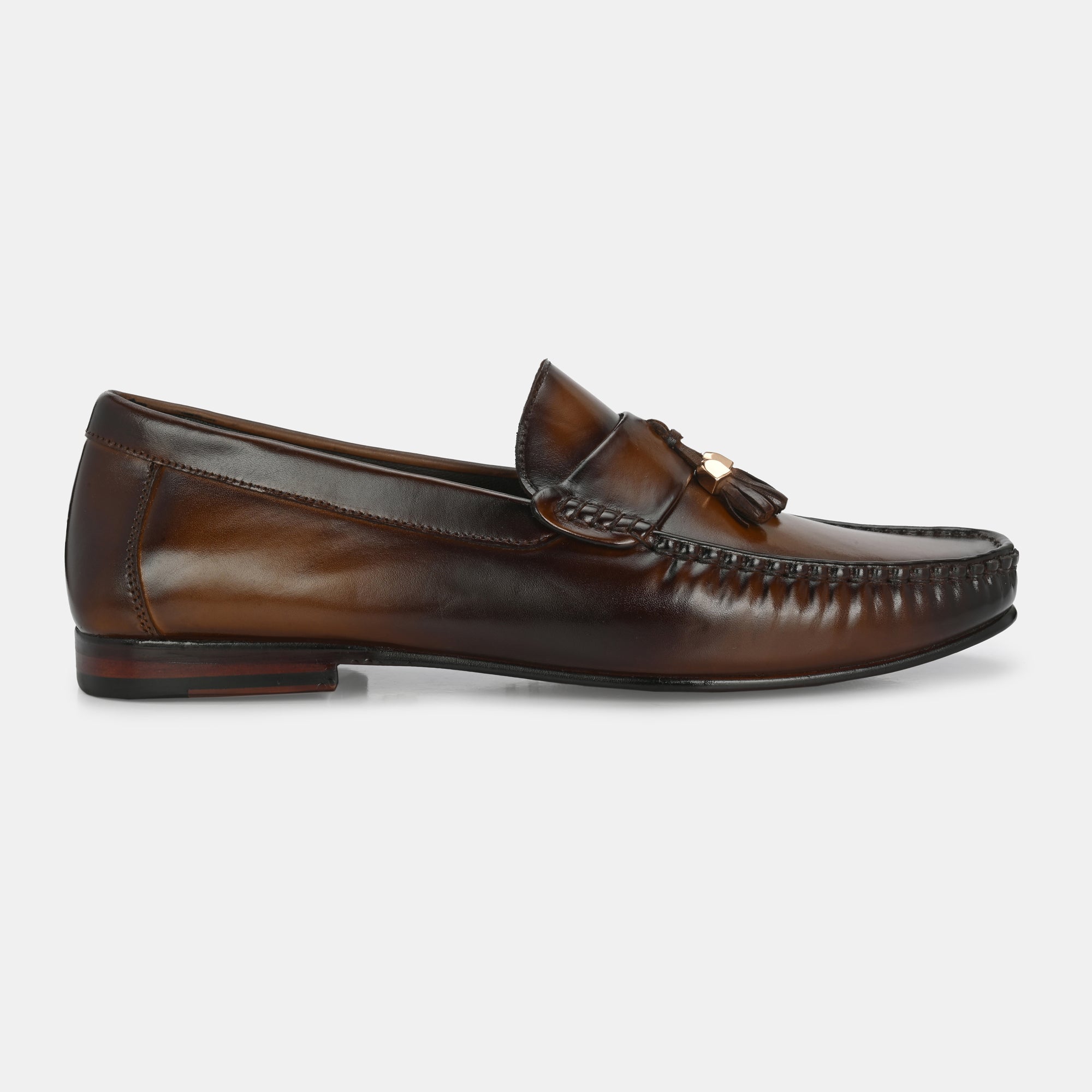 Black Tassel Loafers by Lafattio