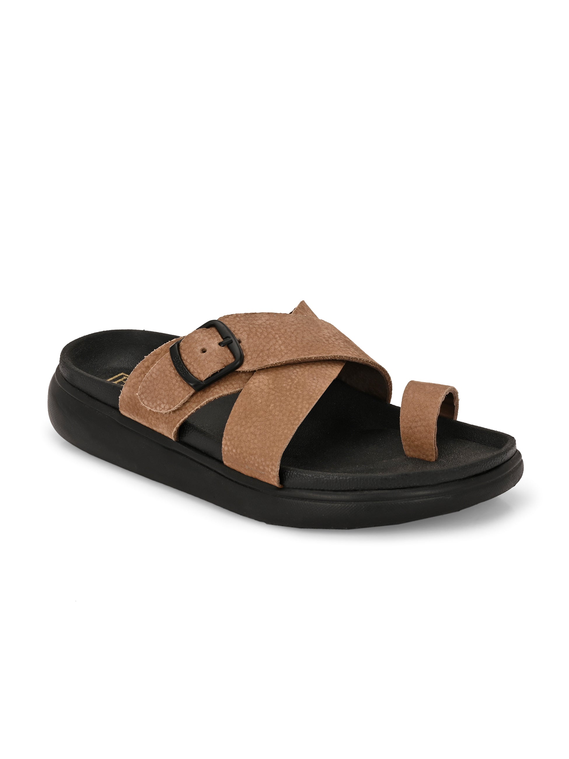 Comet Leather Slippers by Aspeerio