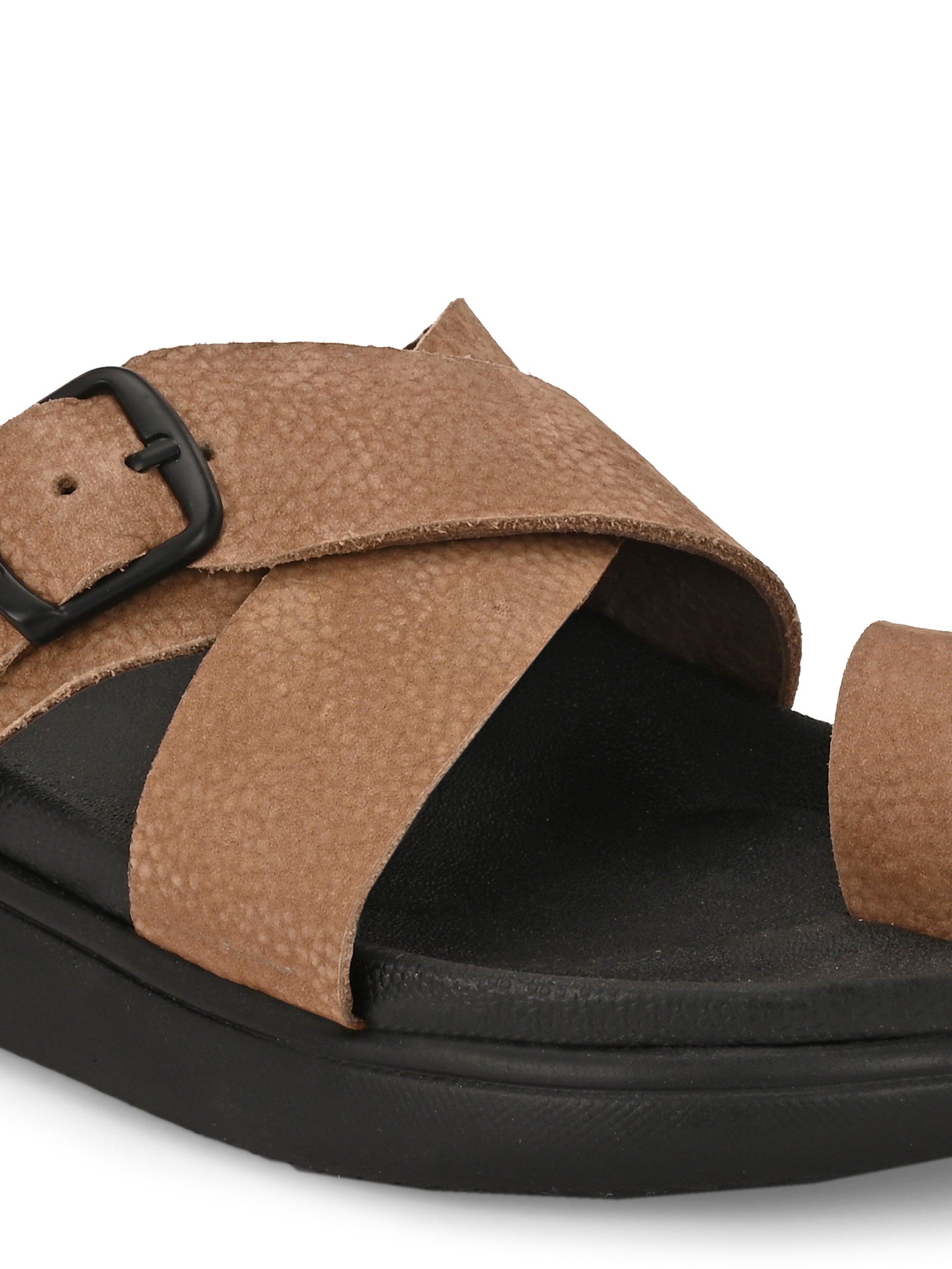 Comet Leather Slippers by Aspeerio