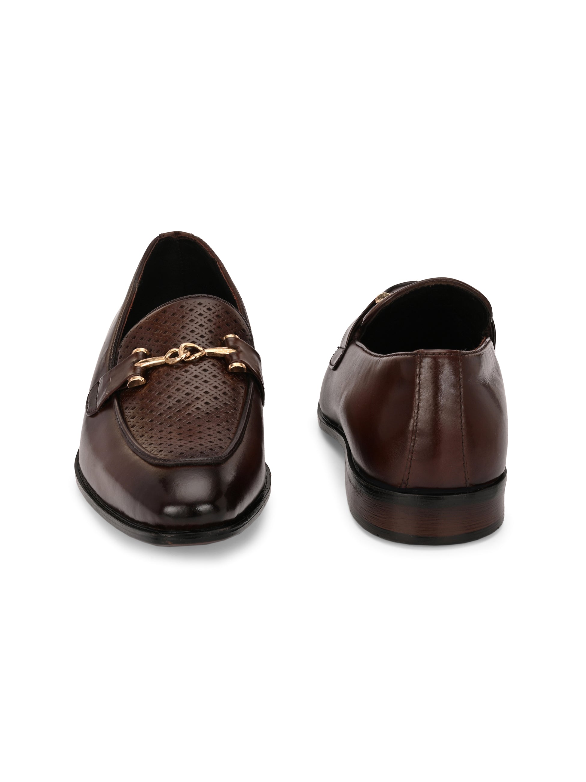 Buckled Formal Loafers For Men by Egoss