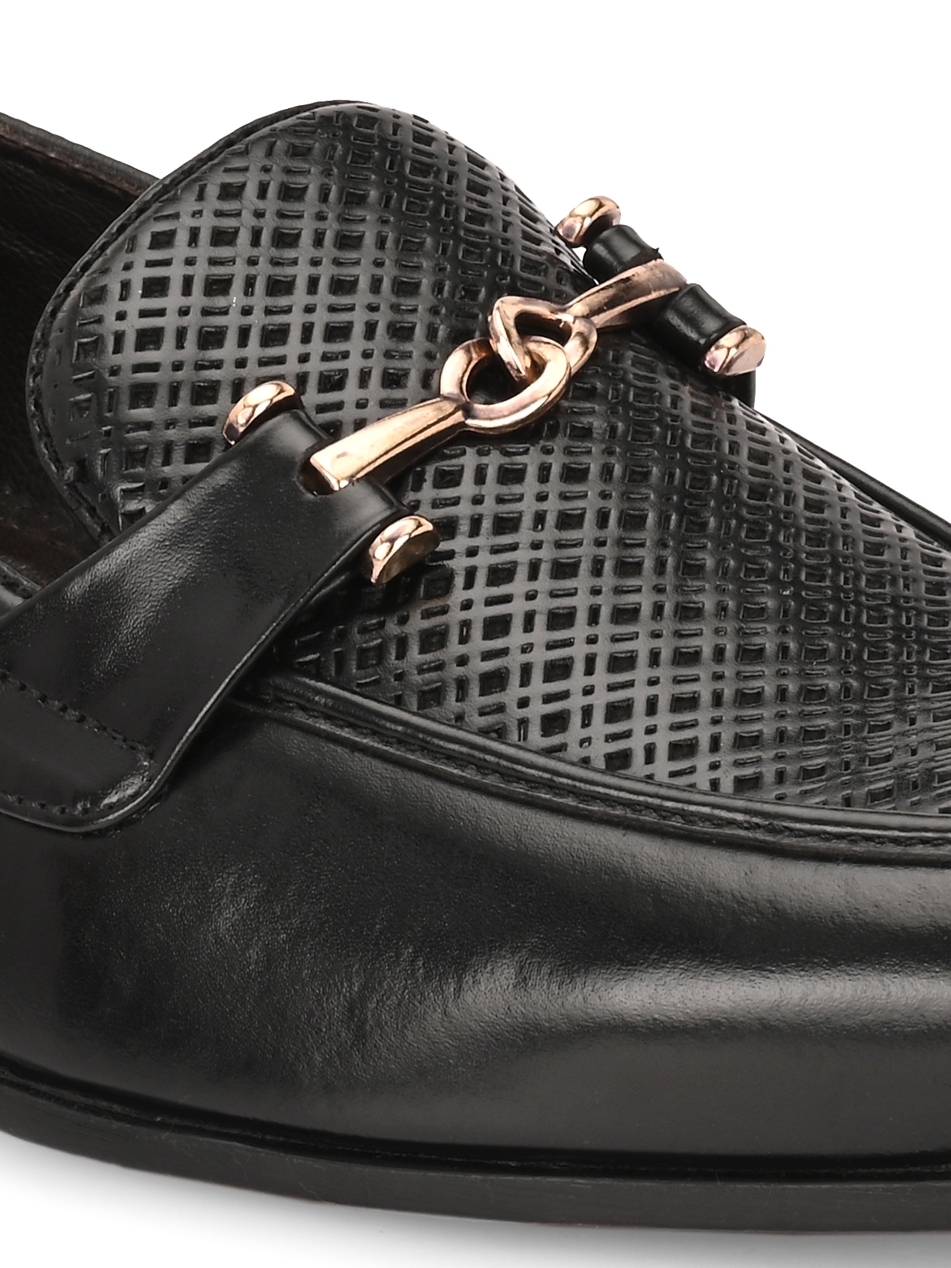 Buckled Formal Loafers For Men by Egoss