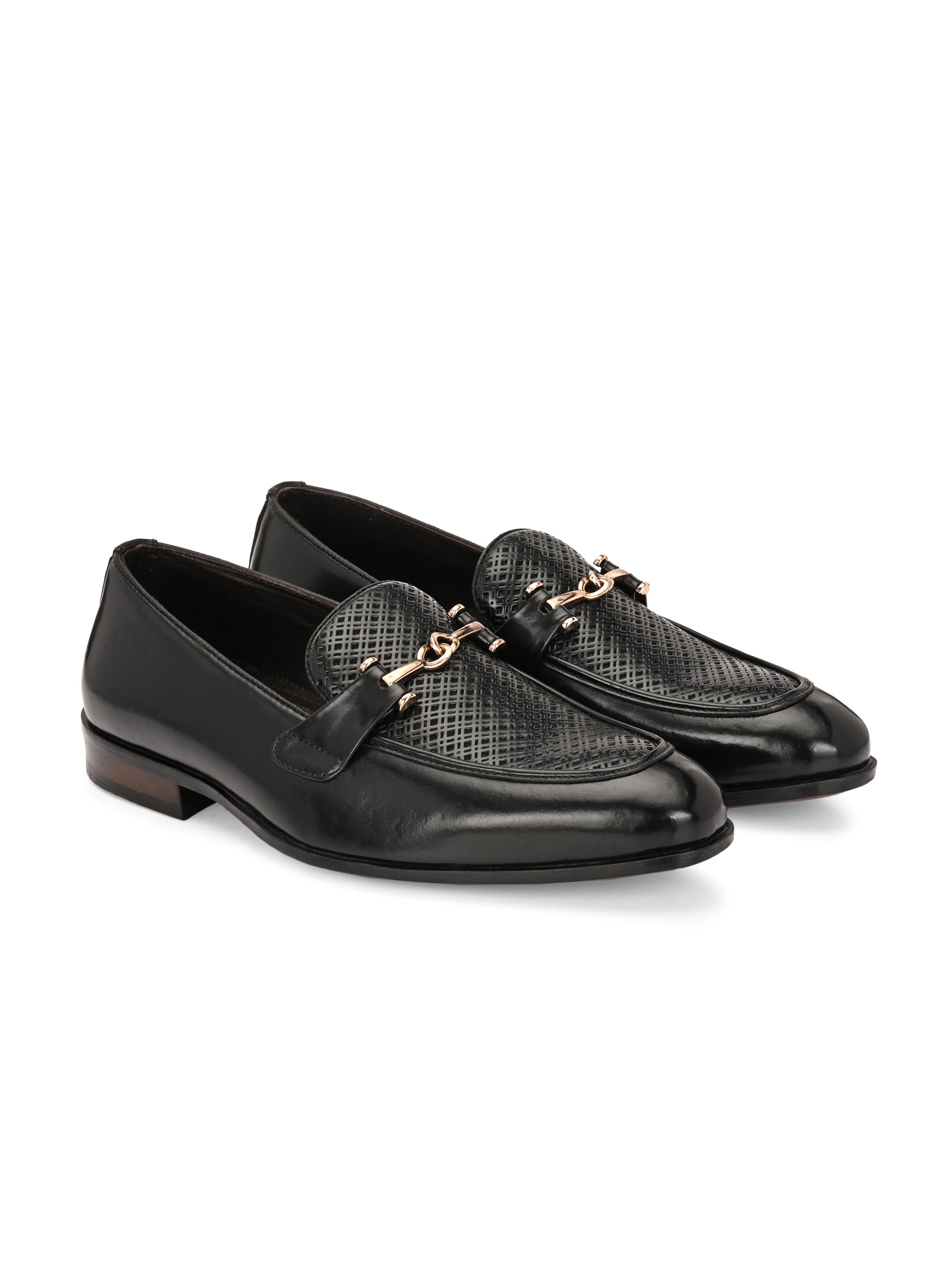 Buckled Formal Loafers For Men by Egoss