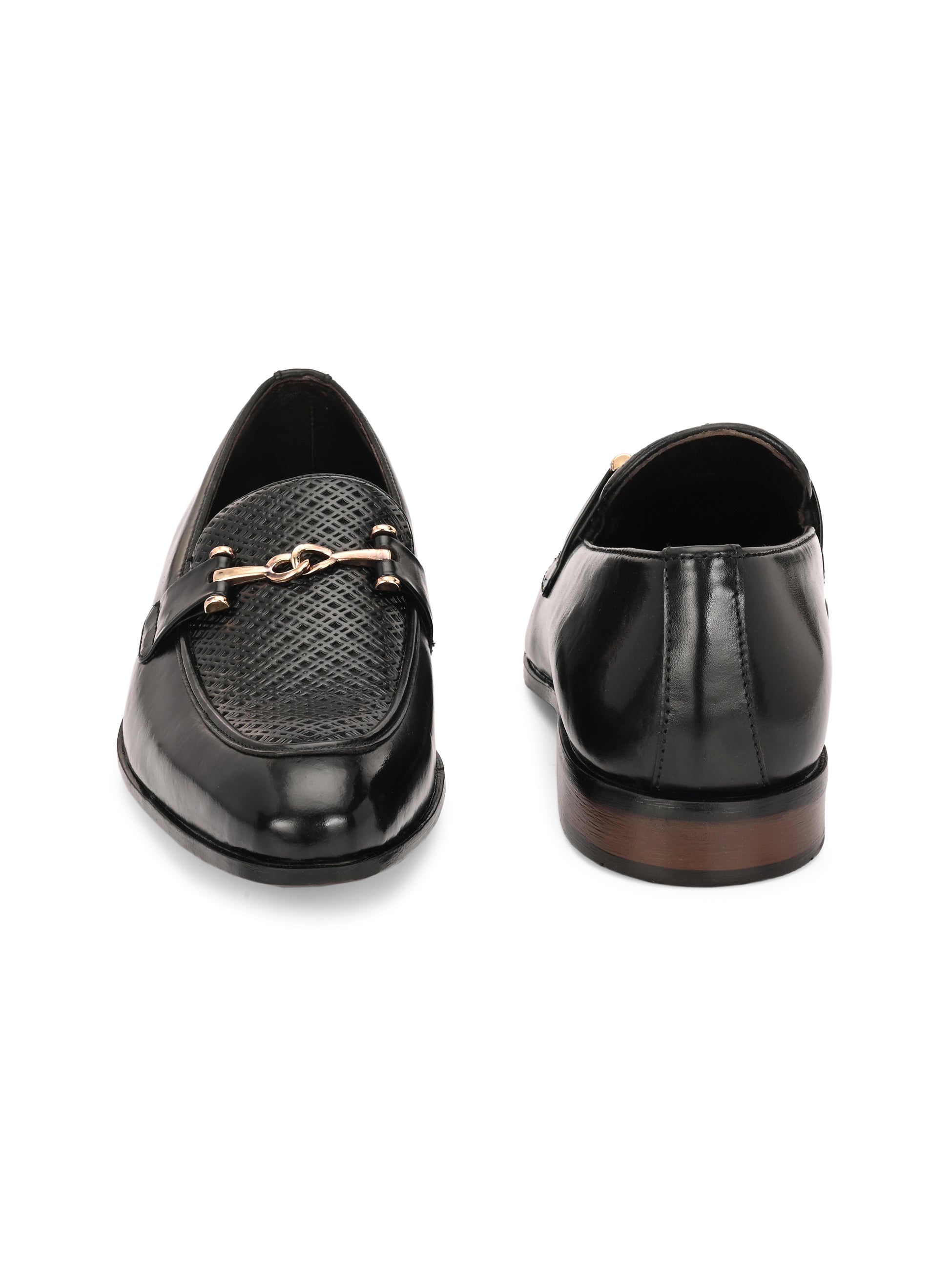 Buckled Formal Loafers For Men by Egoss