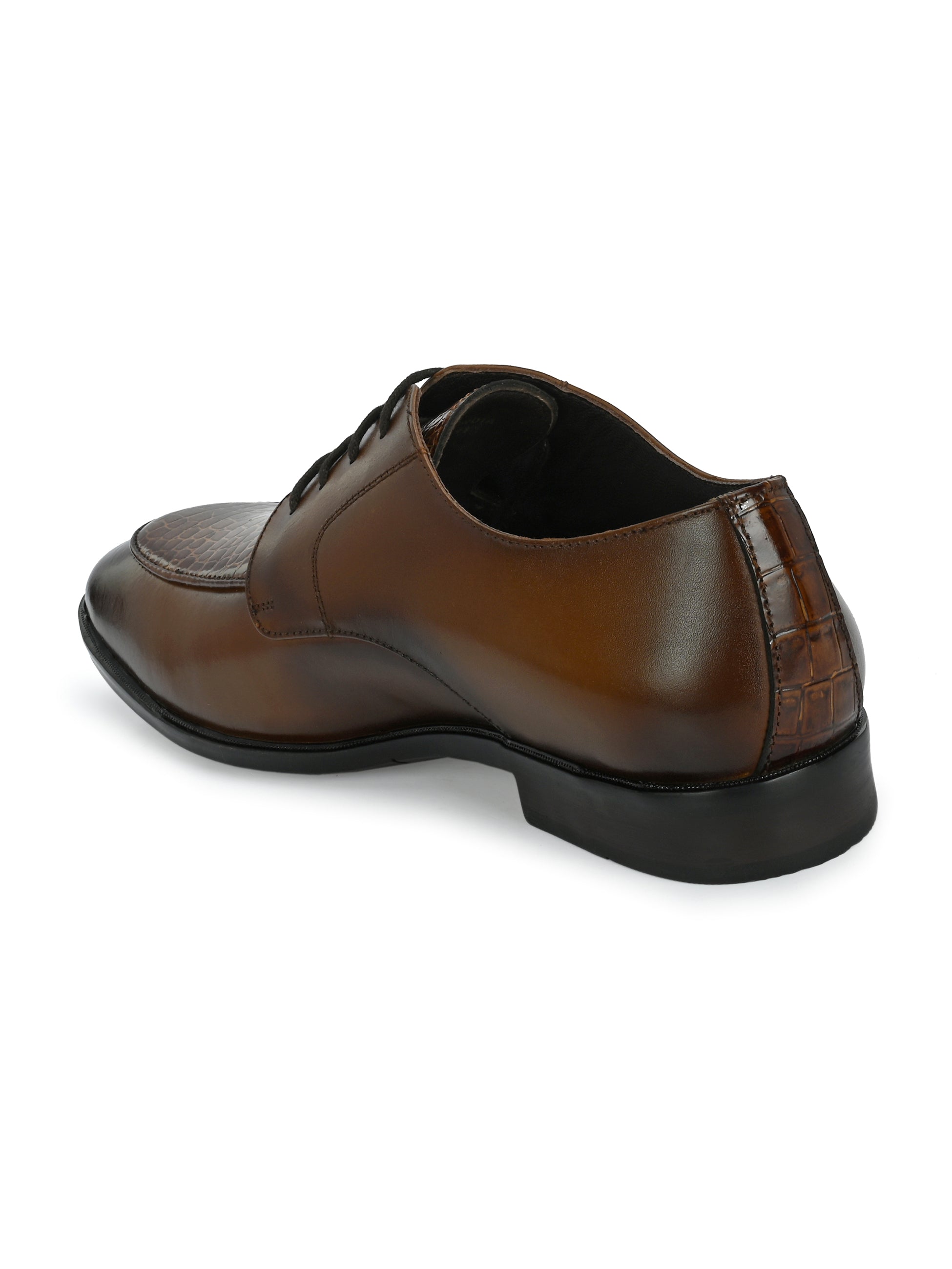 Egoss Platinum Lace-Up Shoes For Men