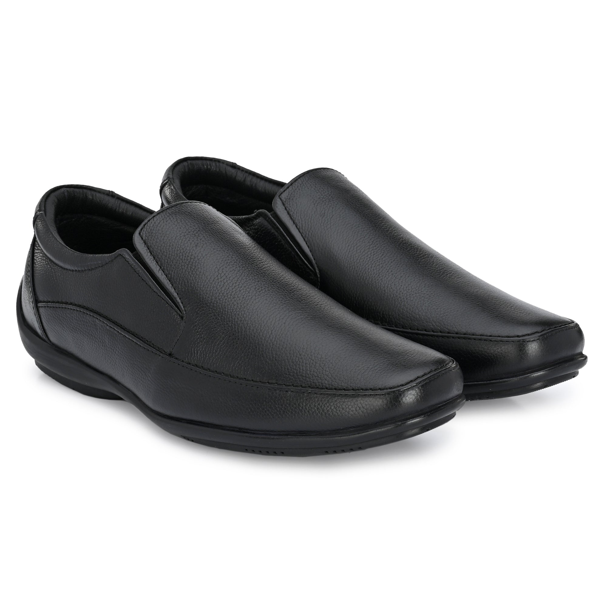 Egoss Leather Casual Slip-On Shoes For Men