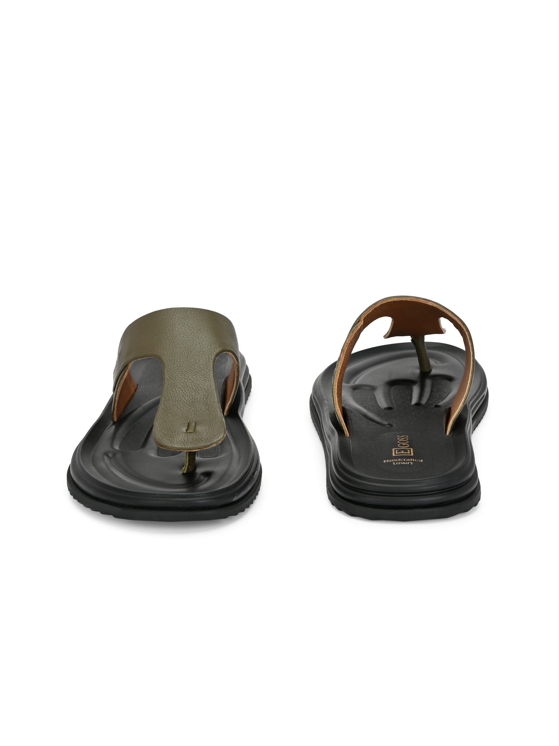 Comet Leather Slippers by Aspeerio