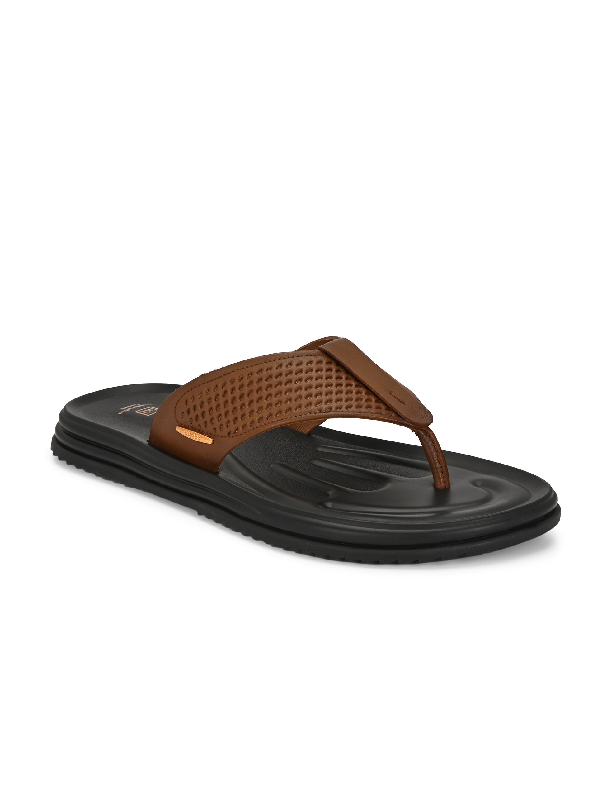 Comet Leather Slippers by Aspeerio