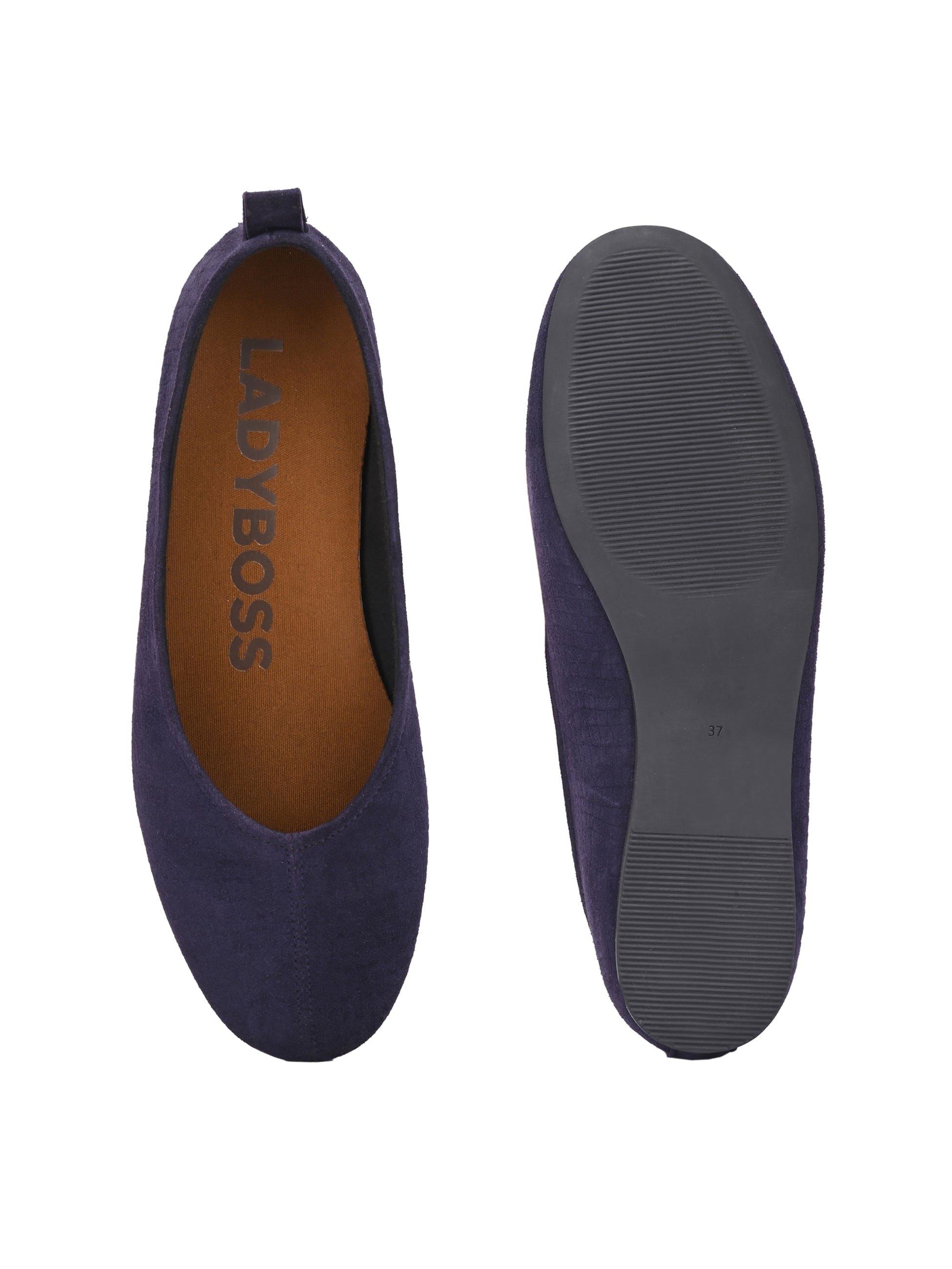 BOSS BALLERINAS SUEDE ladybossbyegoss