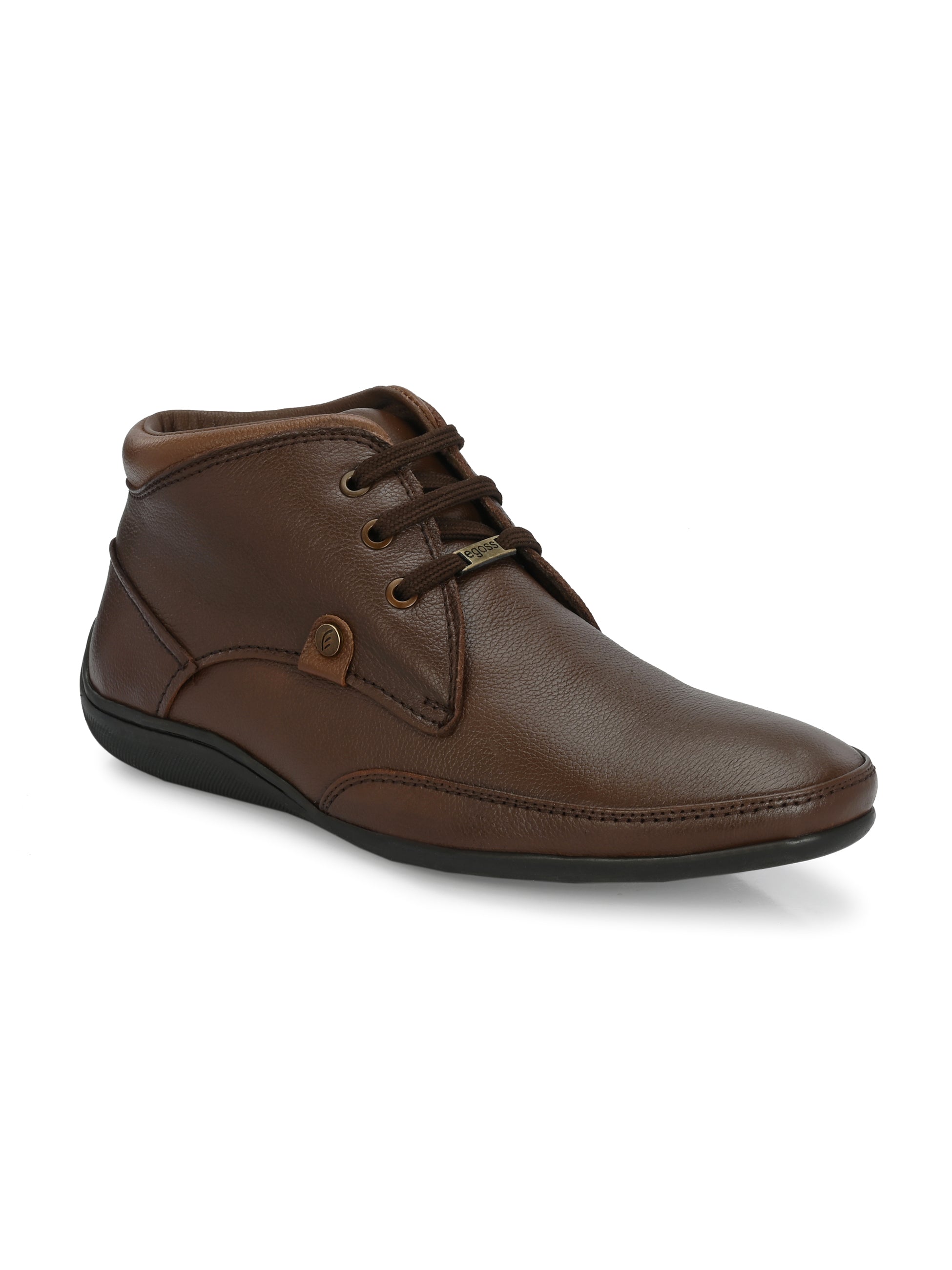 Egoss Leather Casual Boots For Men