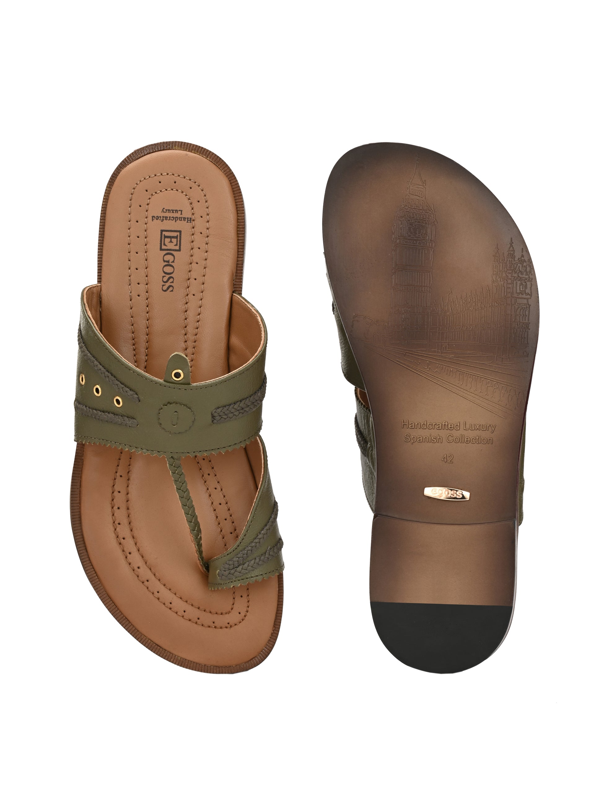 Egoss Kolhapuri Slippers For Men
