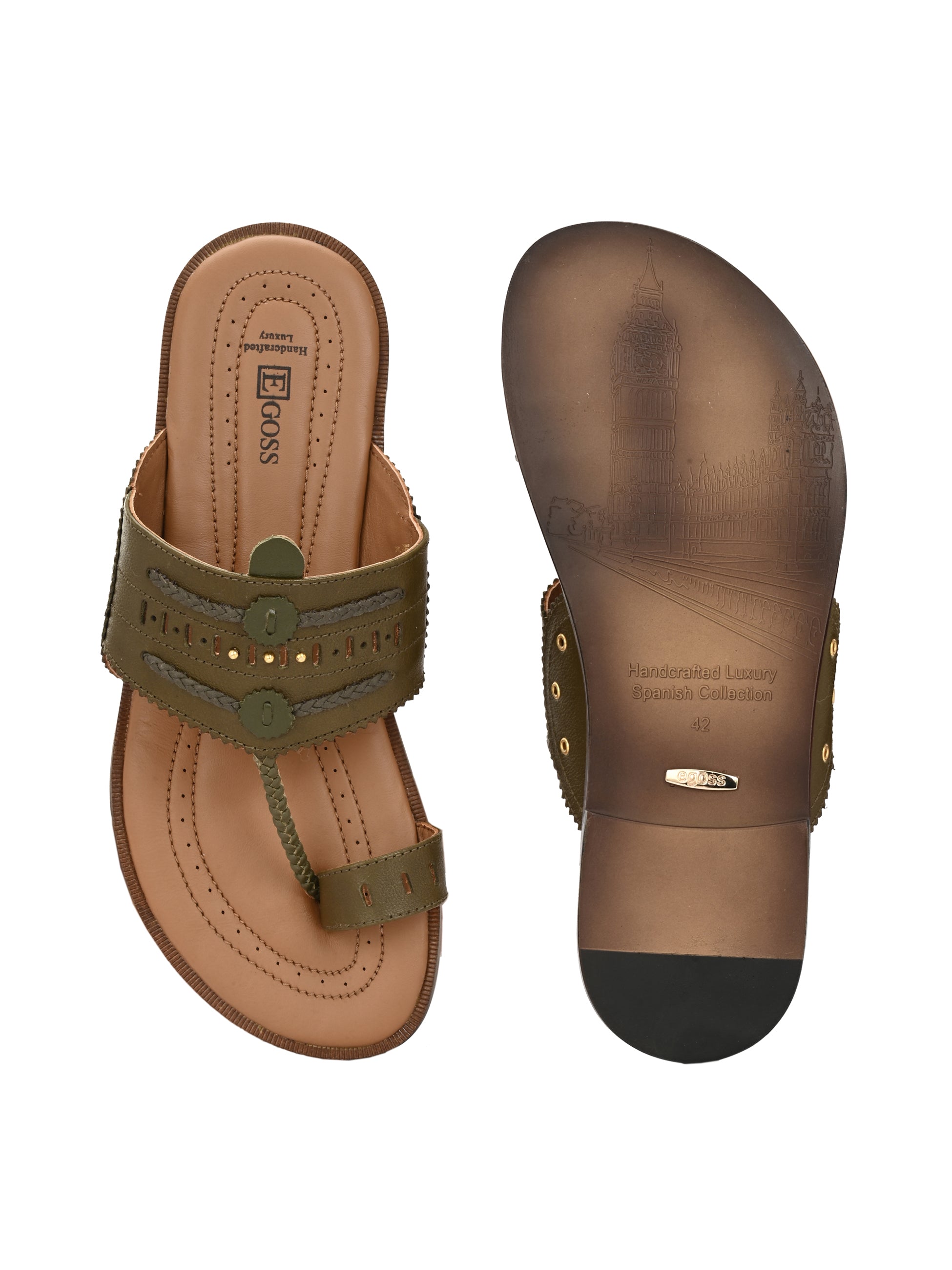 Egoss Kolhapuri Slippers For Men