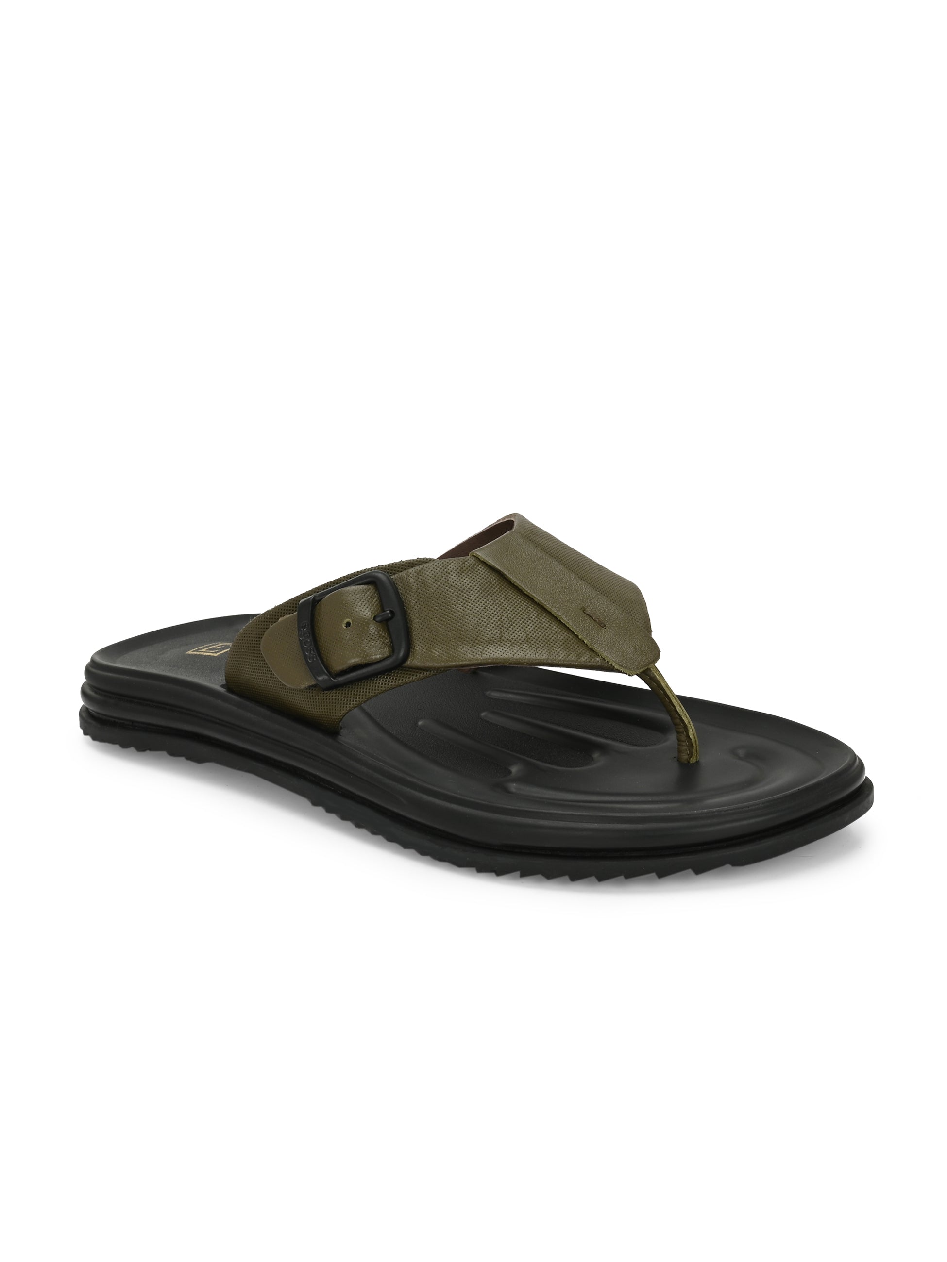 Comet Leather Slippers by Aspeerio