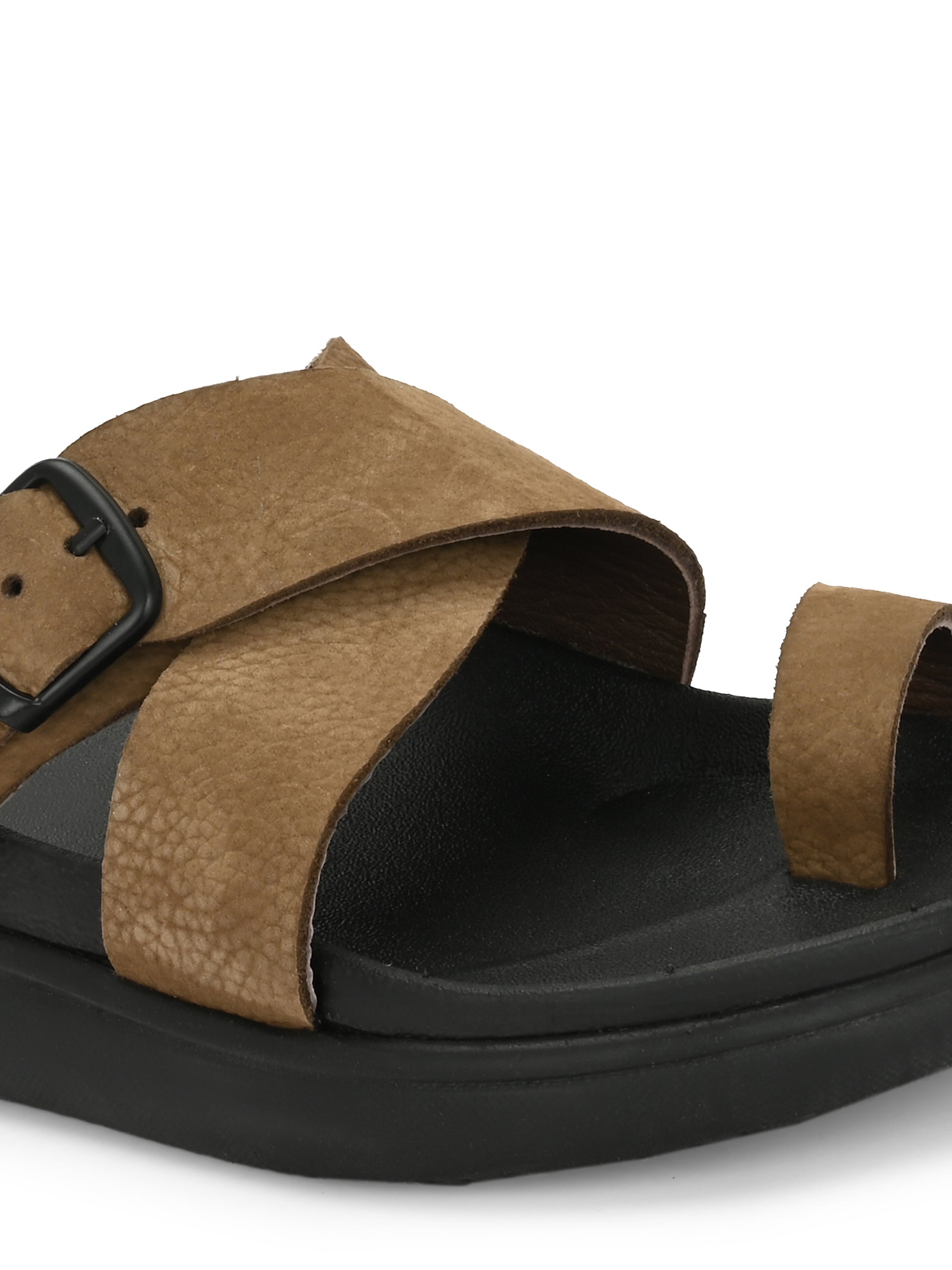 Comet Leather Slippers by Aspeerio